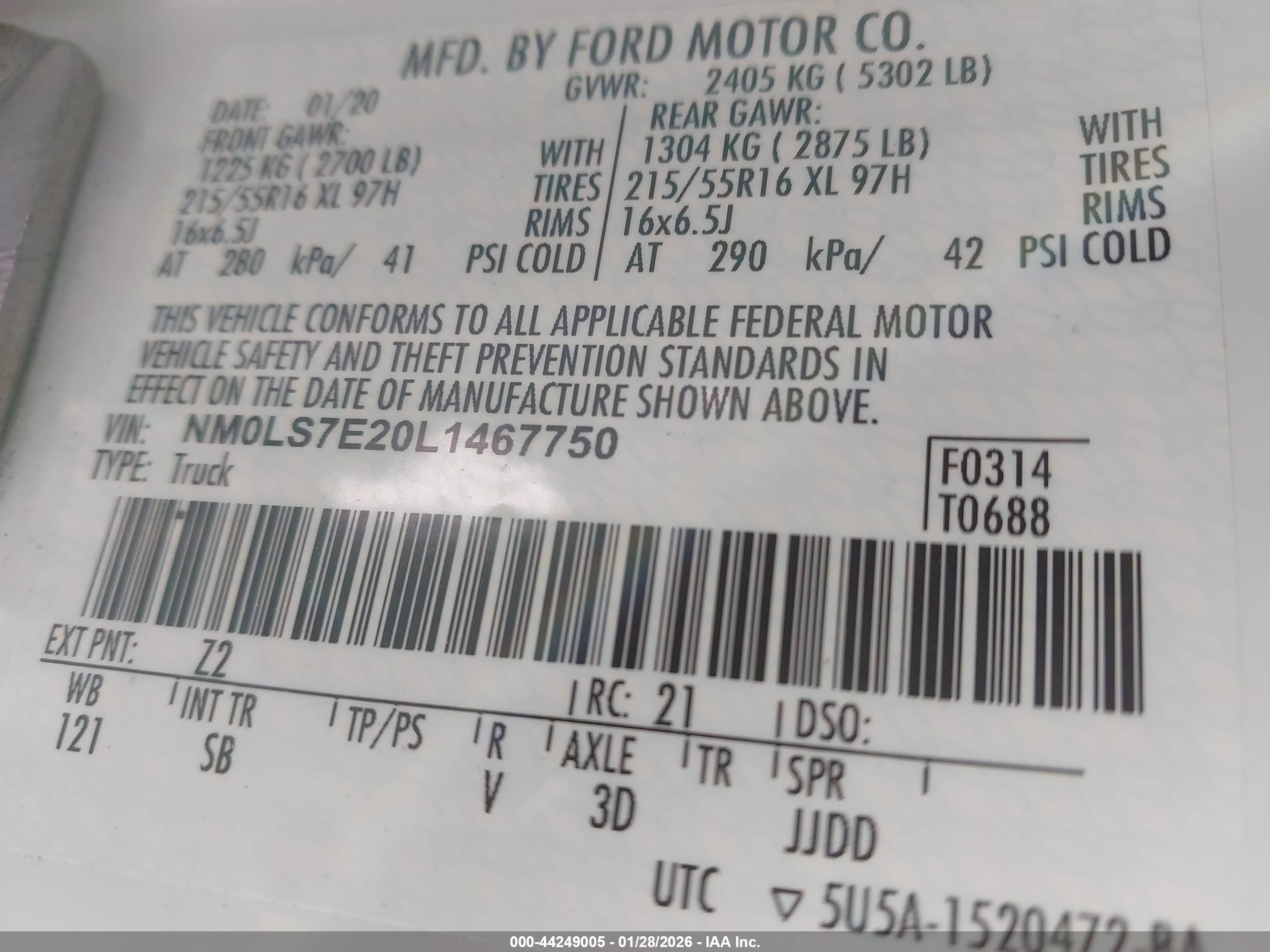 FORD TRANSIT image 9