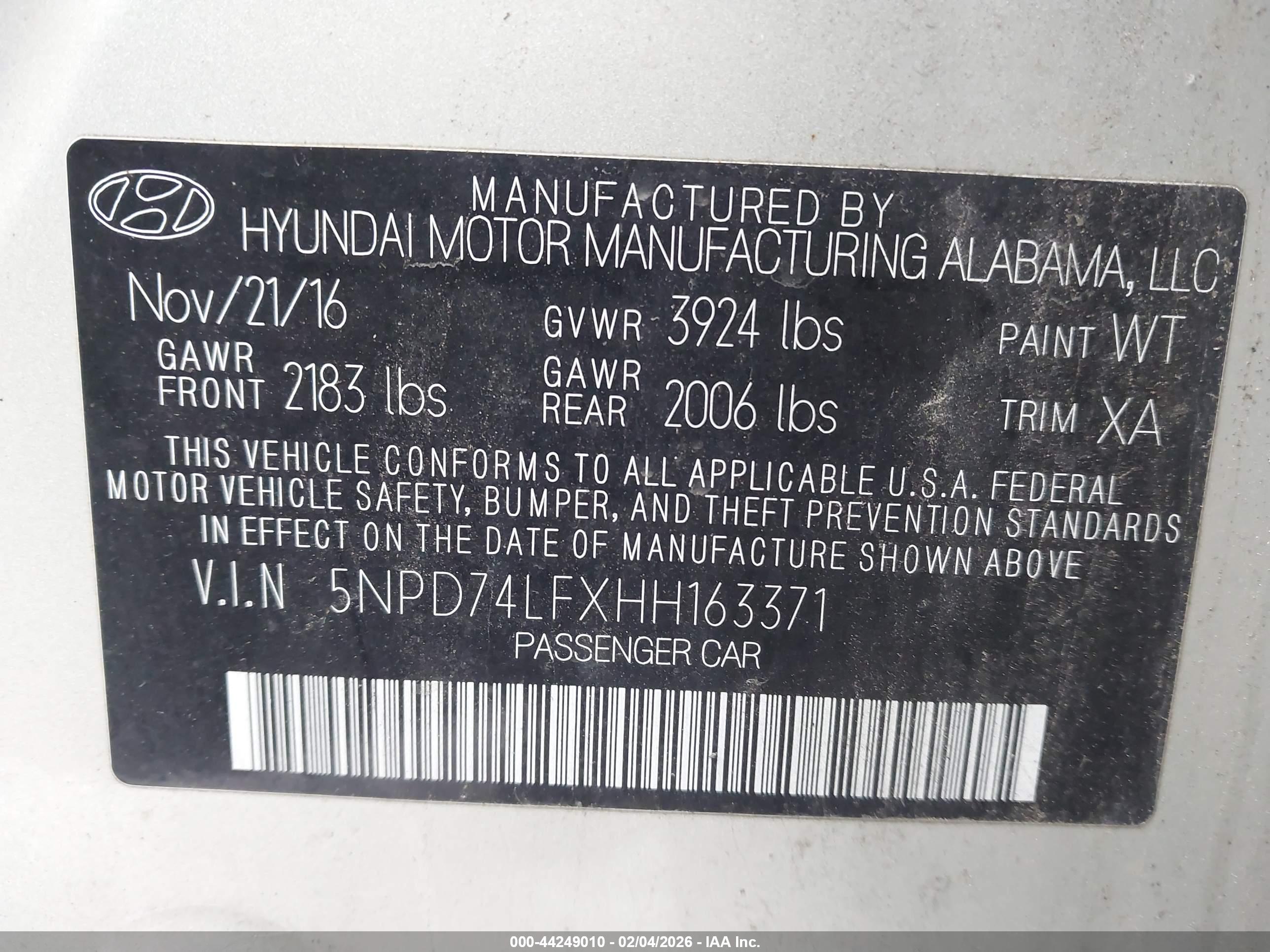 HYUNDAI ELANTRA image 9