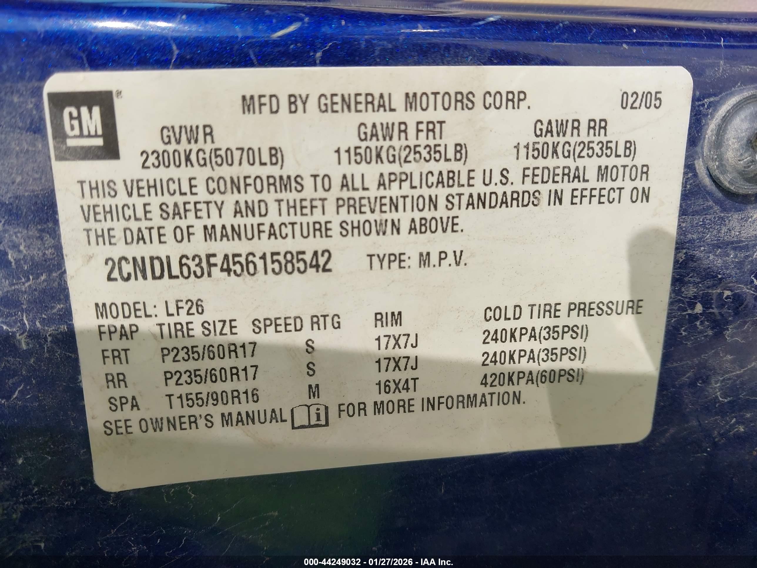 CHEVROLET EQUINOX image 9