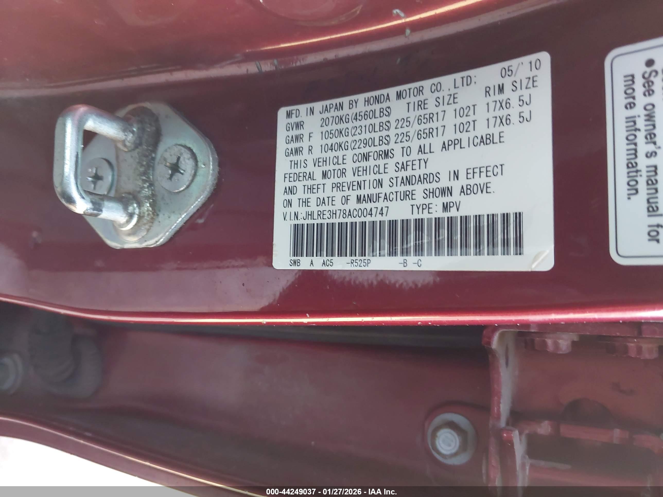 HONDA CR-V image 9