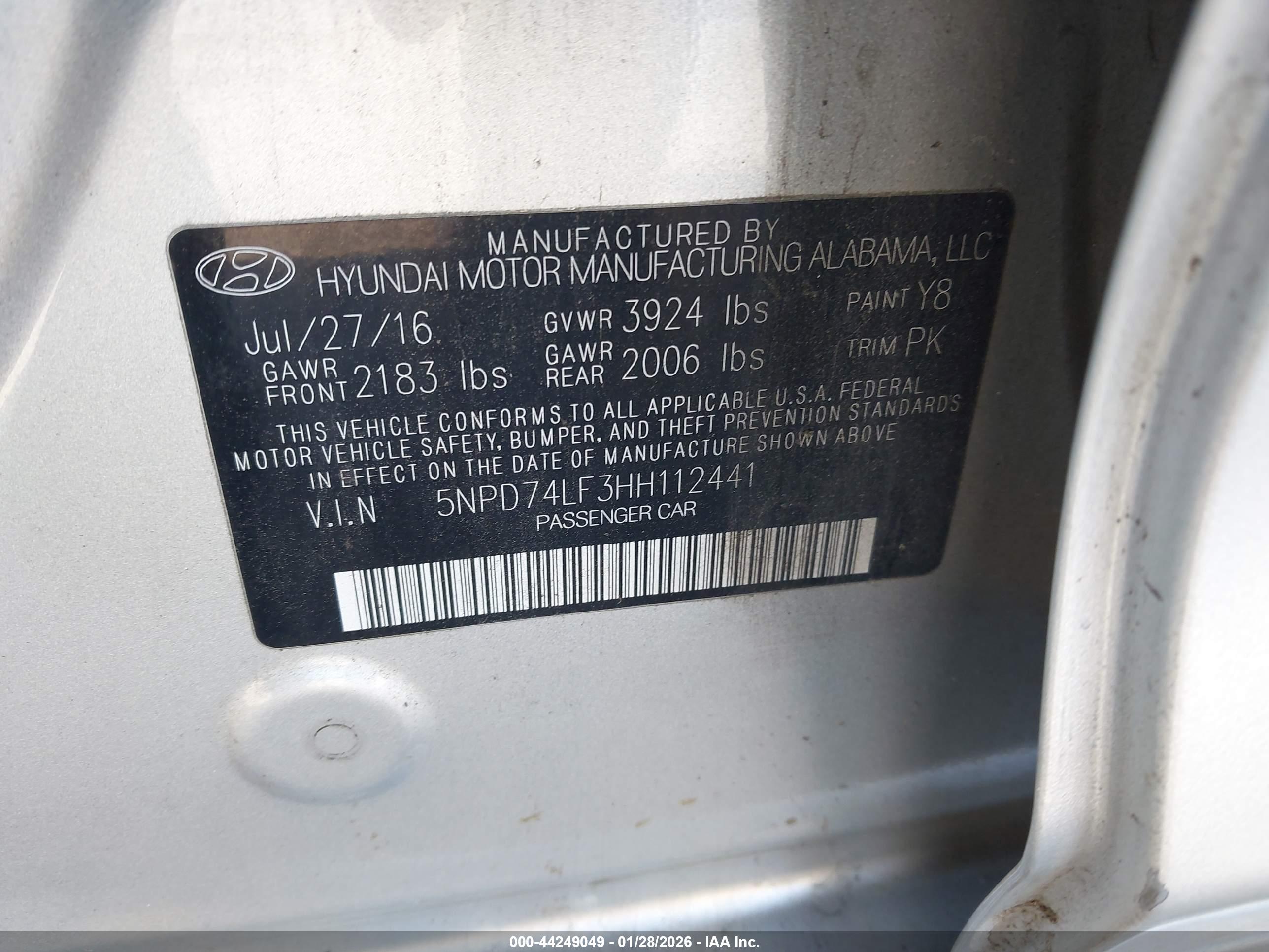 HYUNDAI ELANTRA image 9