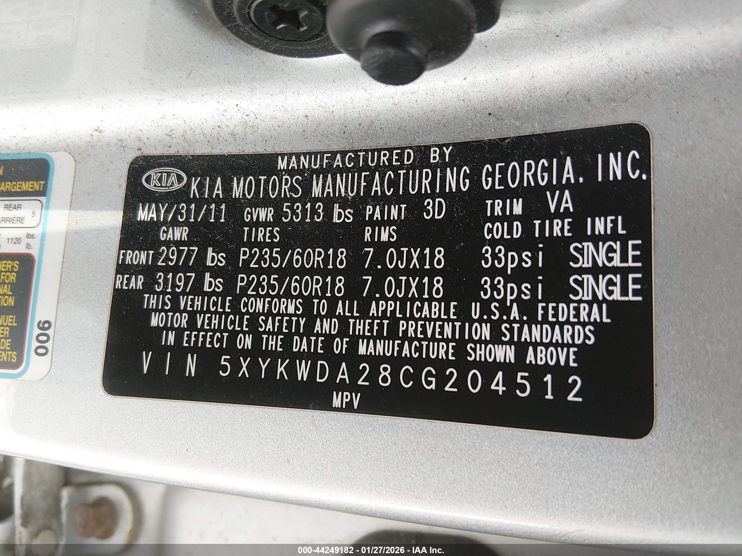 KIA SORENTO image 9