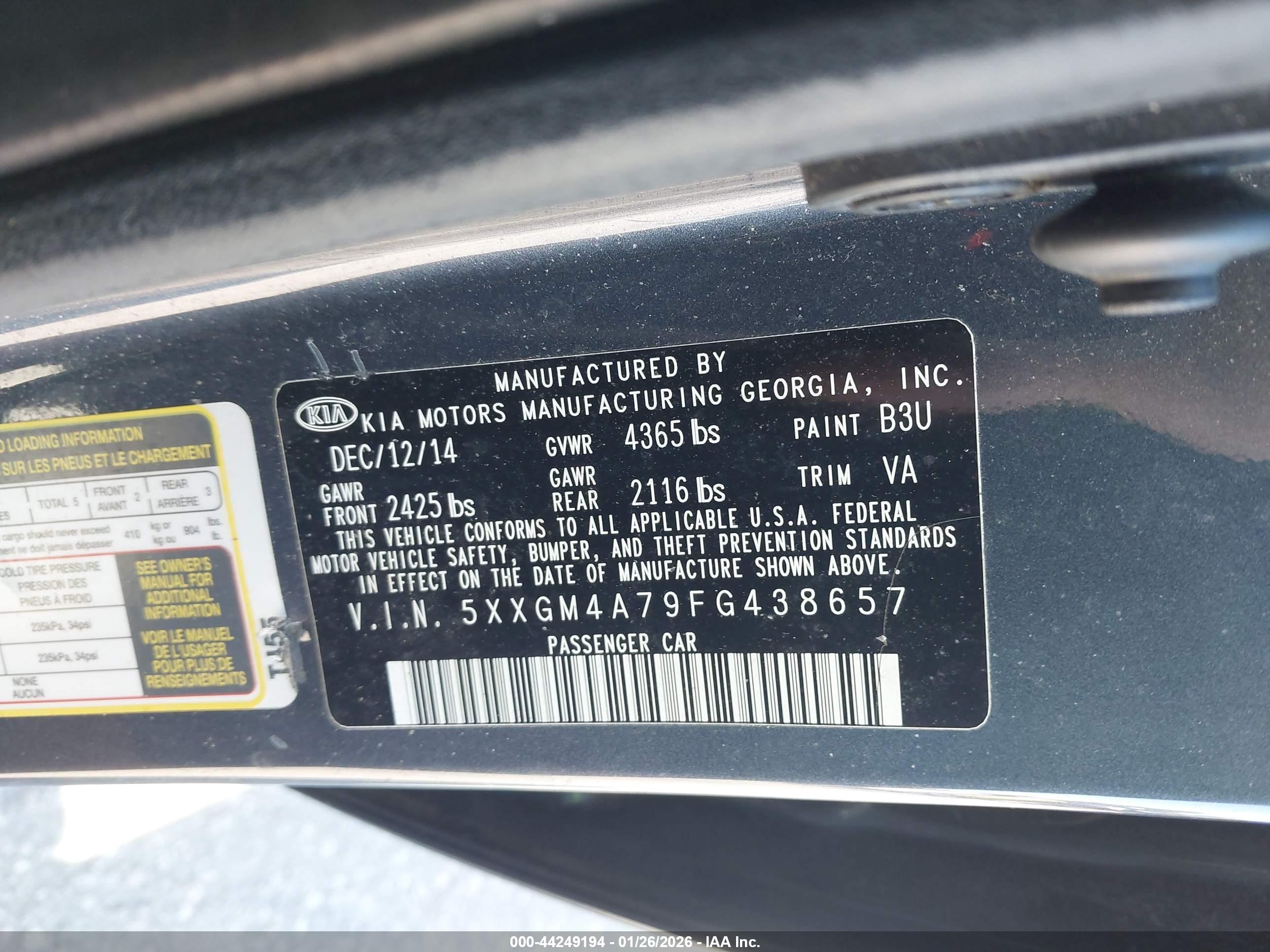 KIA OPTIMA image 9