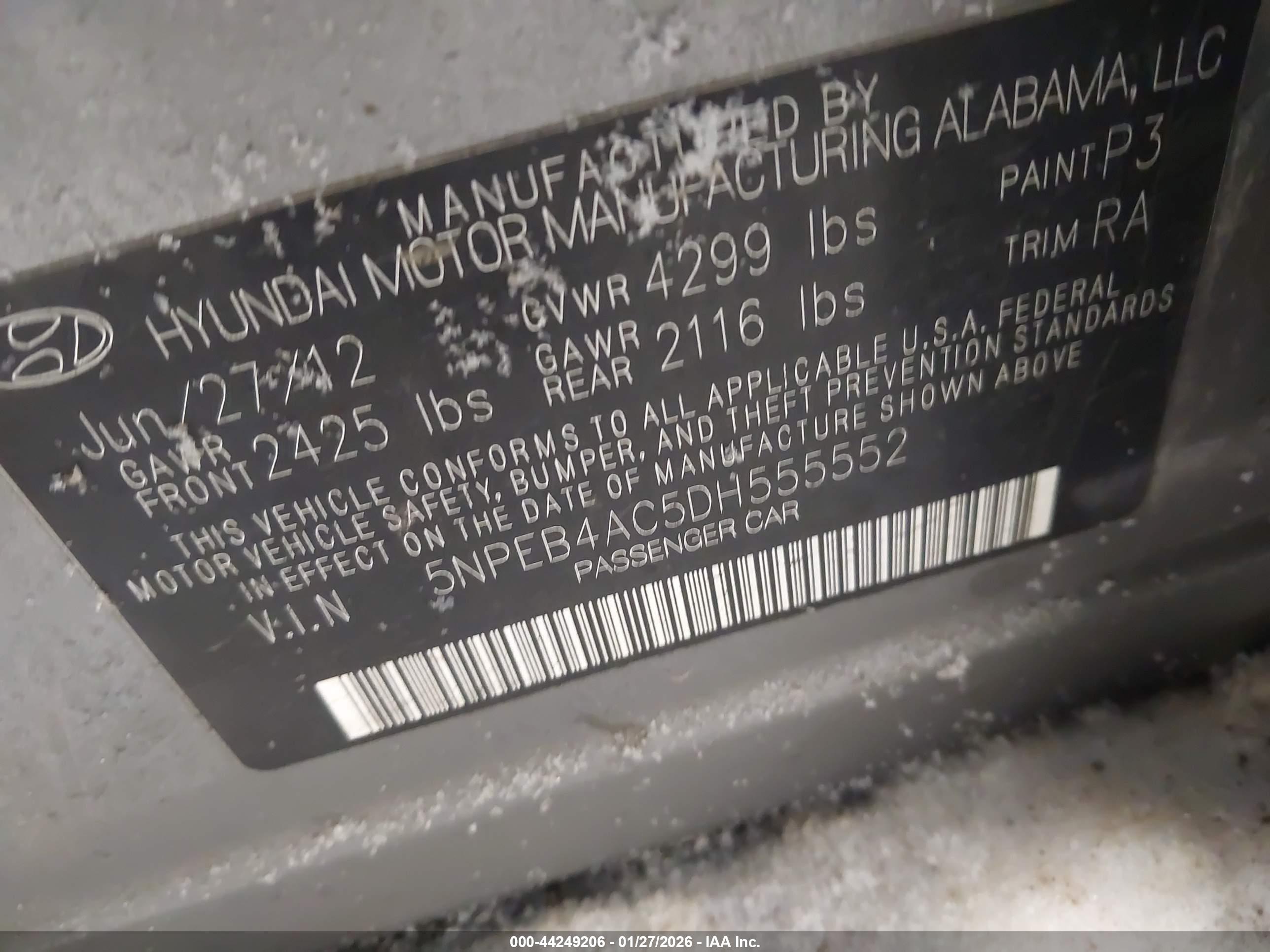 HYUNDAI SONATA image 9