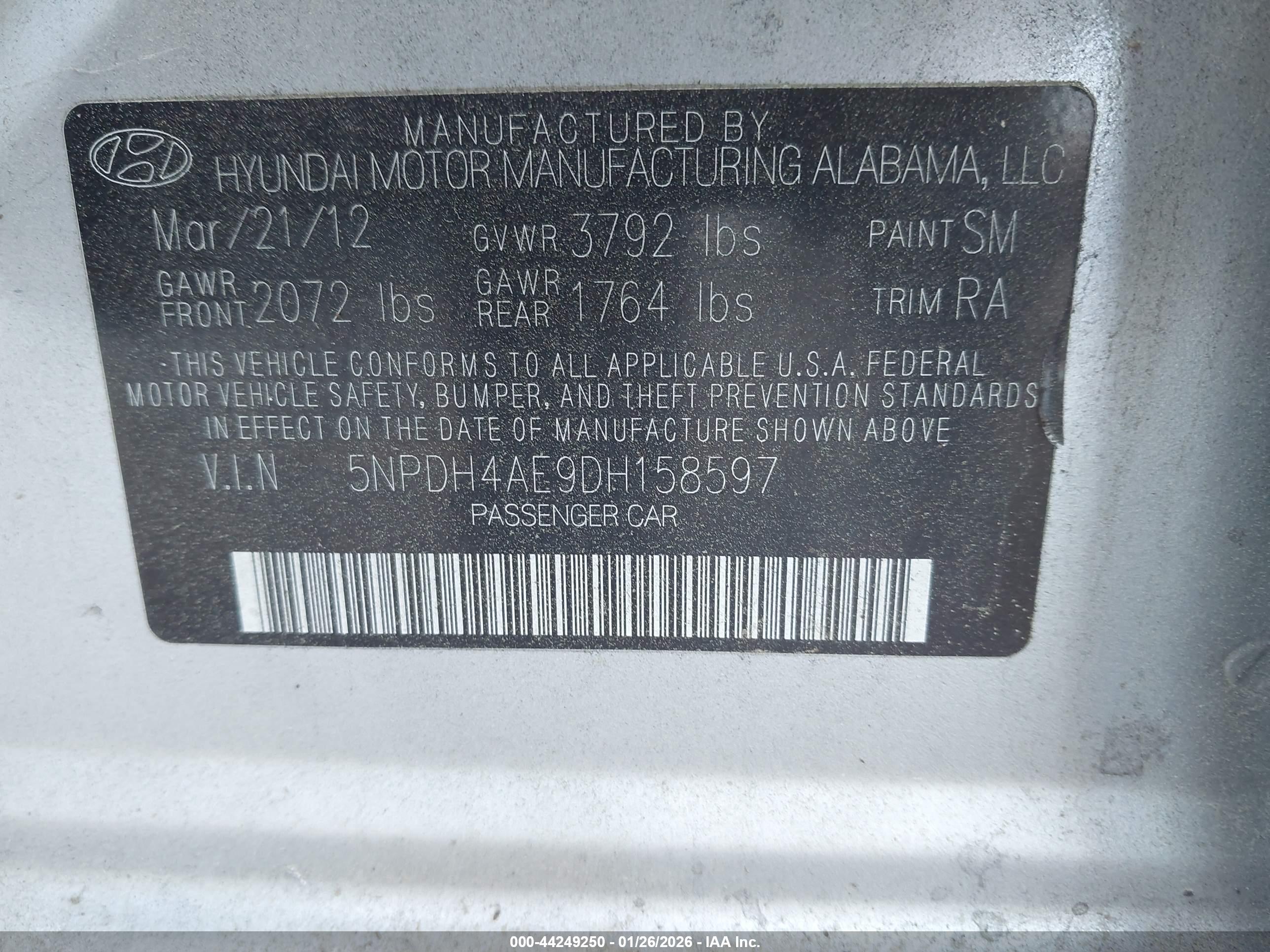 HYUNDAI ELANTRA image 9