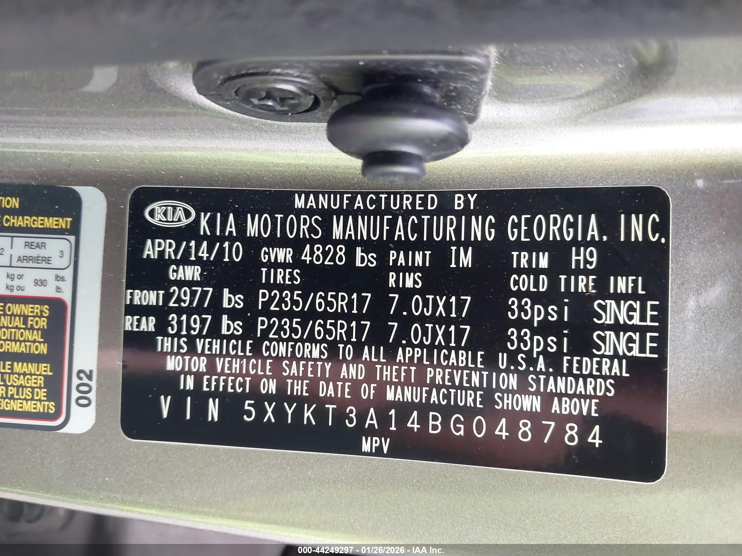KIA SORENTO image 9