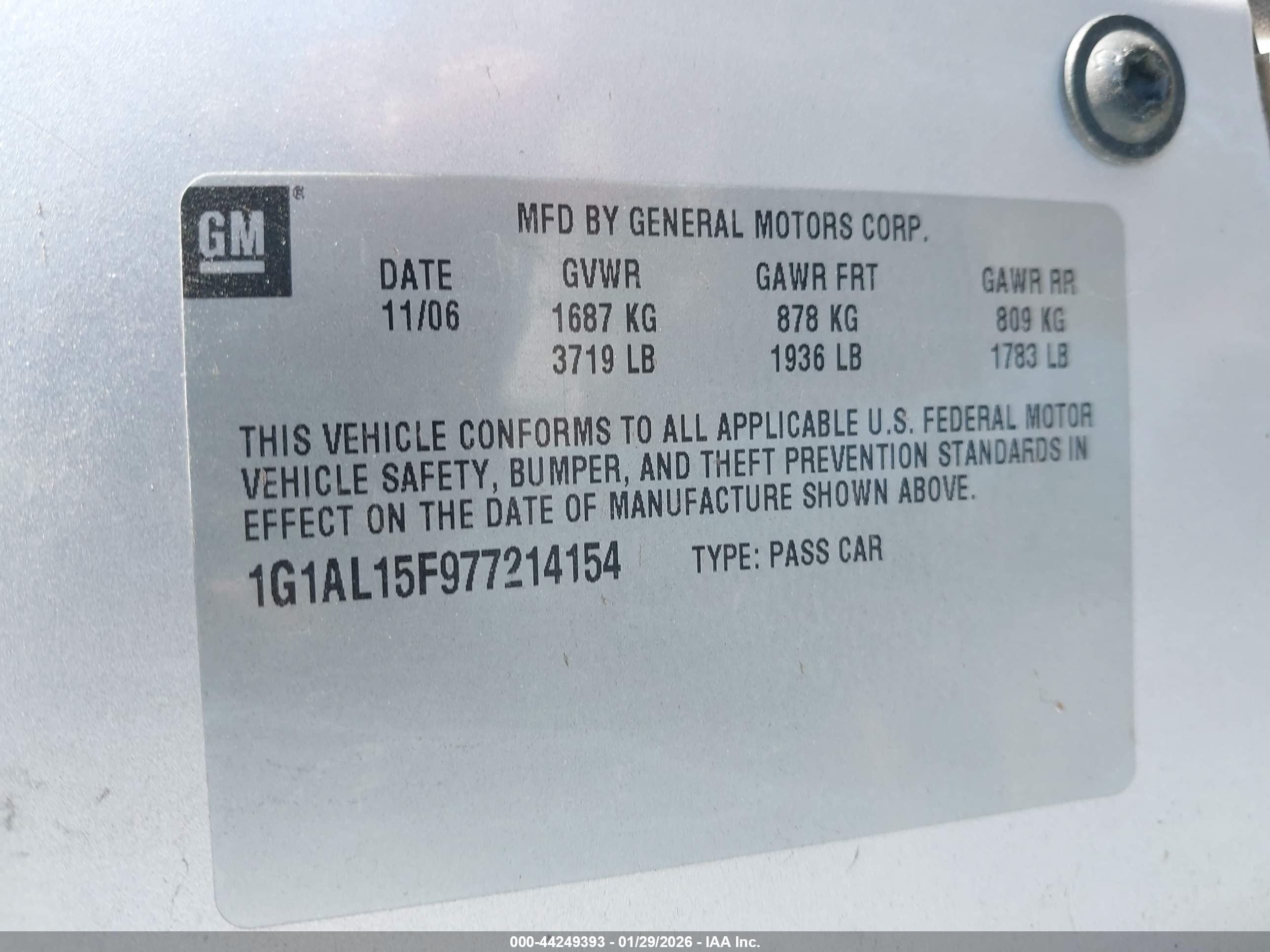 CHEVROLET COBALT image 9