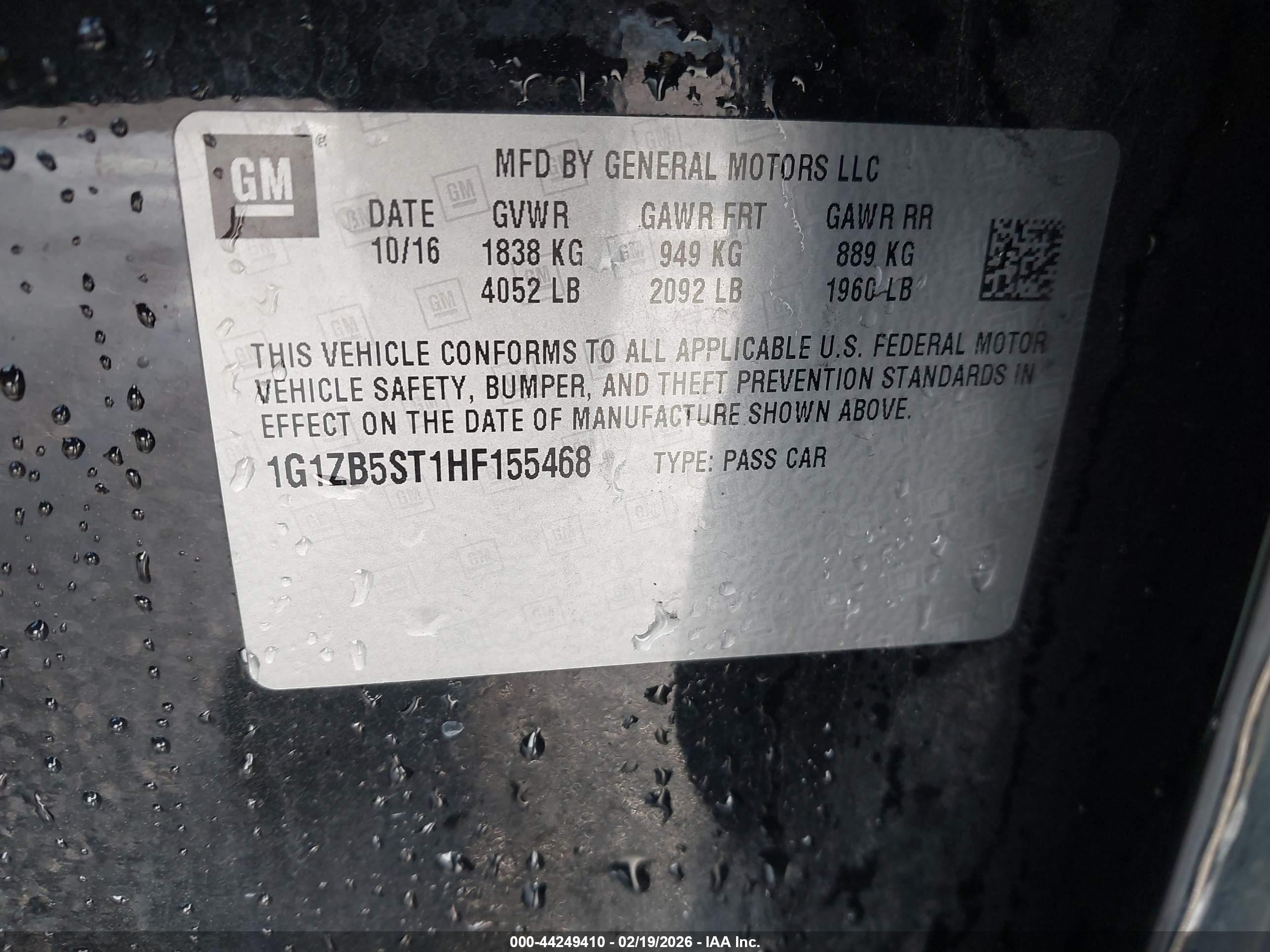 CHEVROLET MALIBU image 9