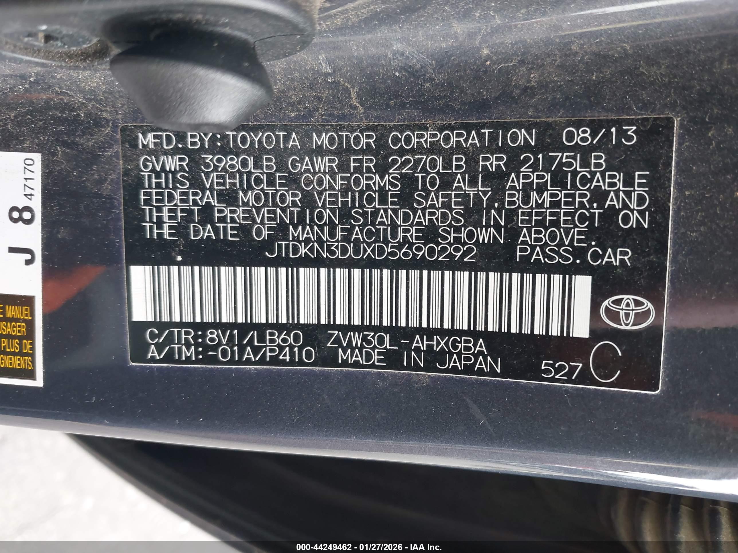 TOYOTA PRIUS image 9