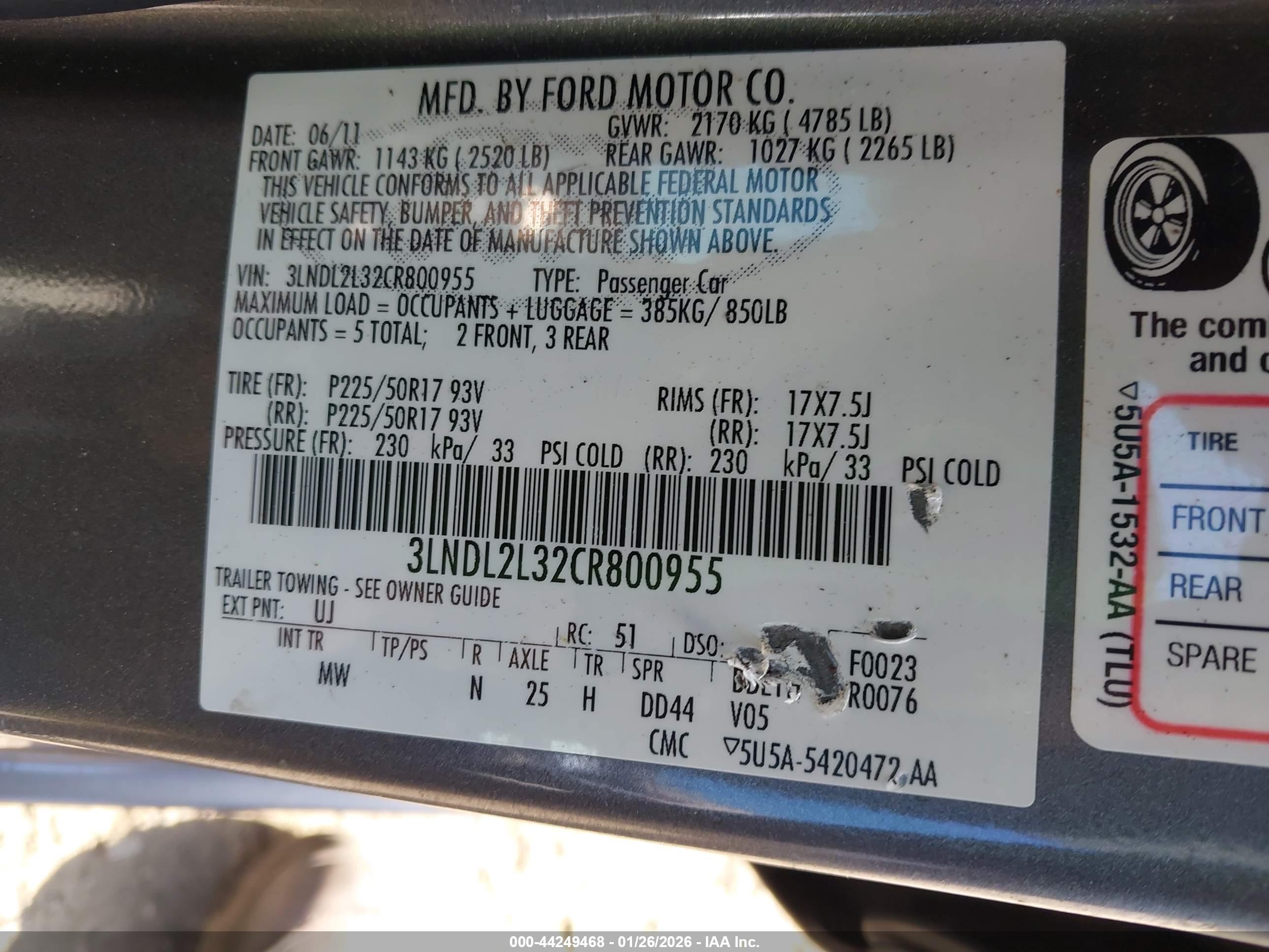 LINCOLN MKZ image 9