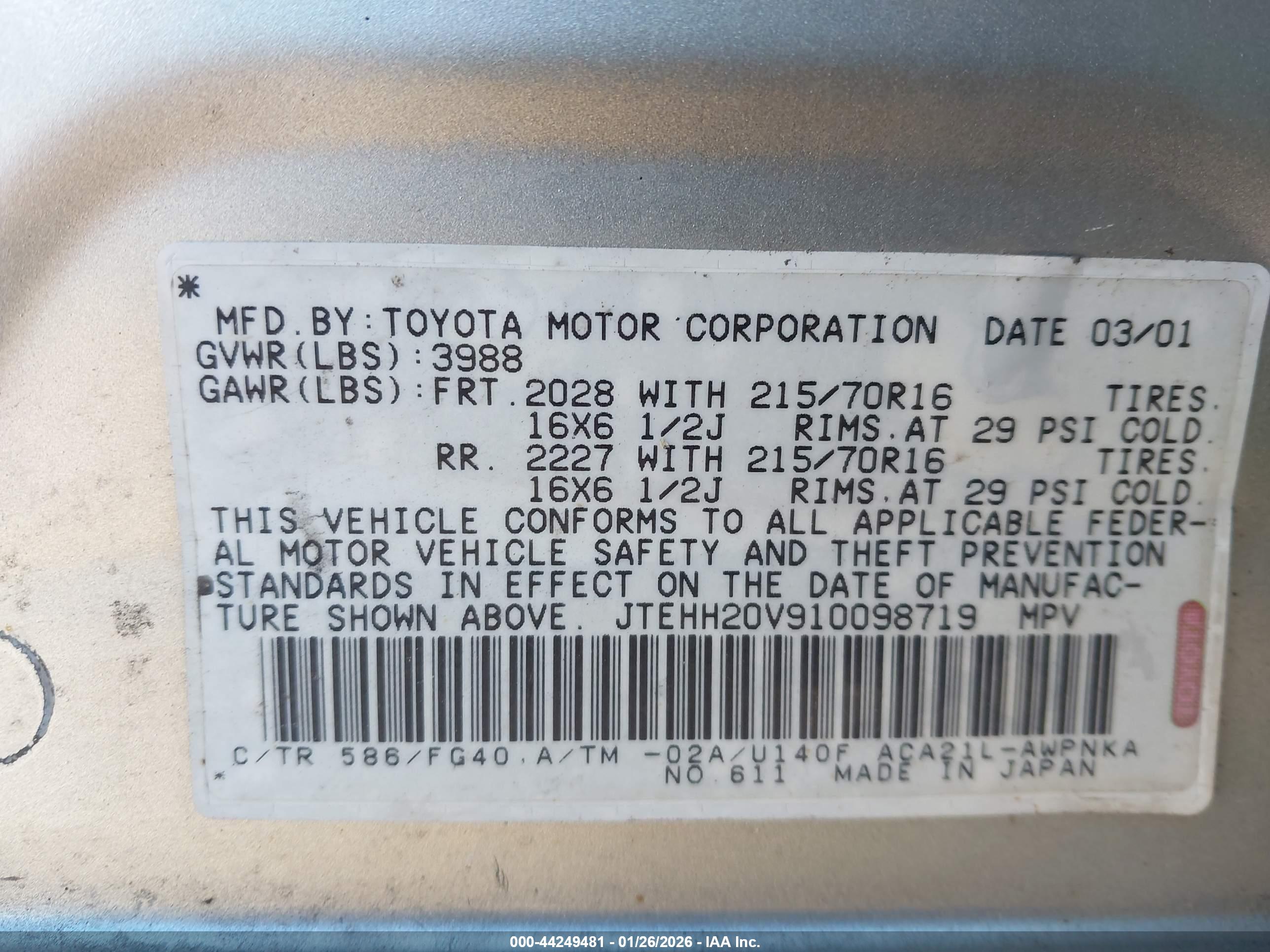 TOYOTA RAV4 image 9