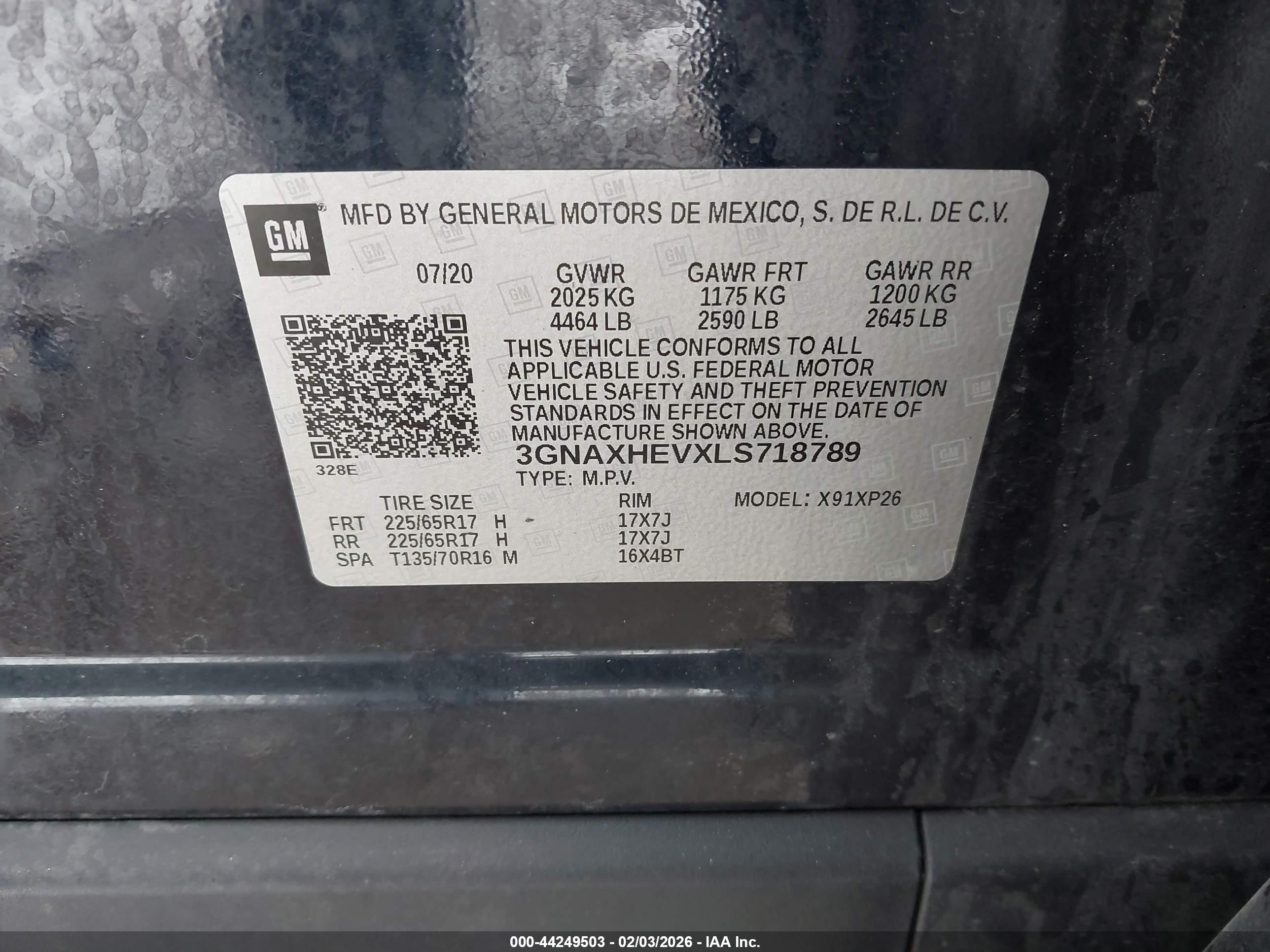 CHEVROLET EQUINOX image 9