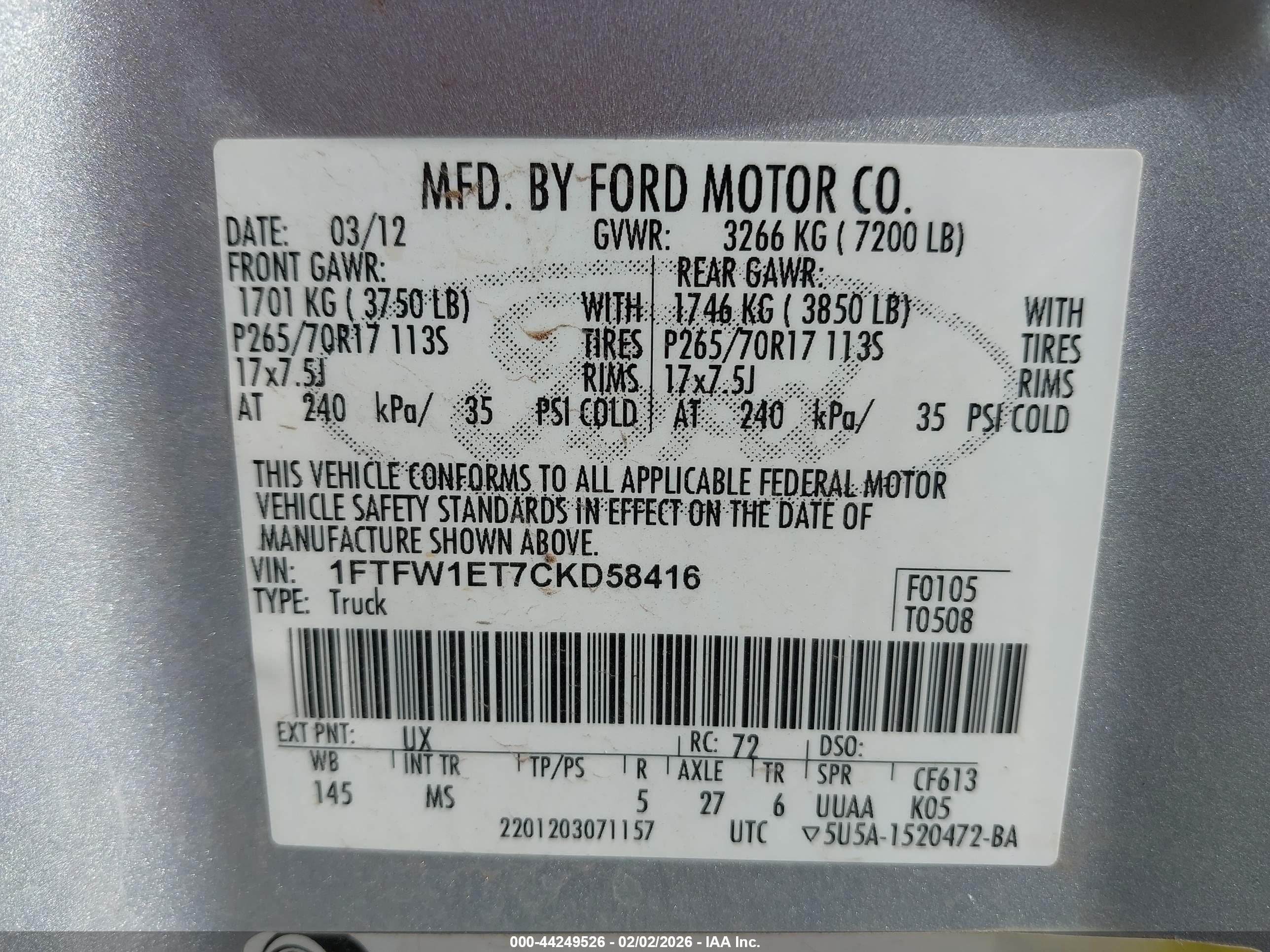 FORD F-150 image 9