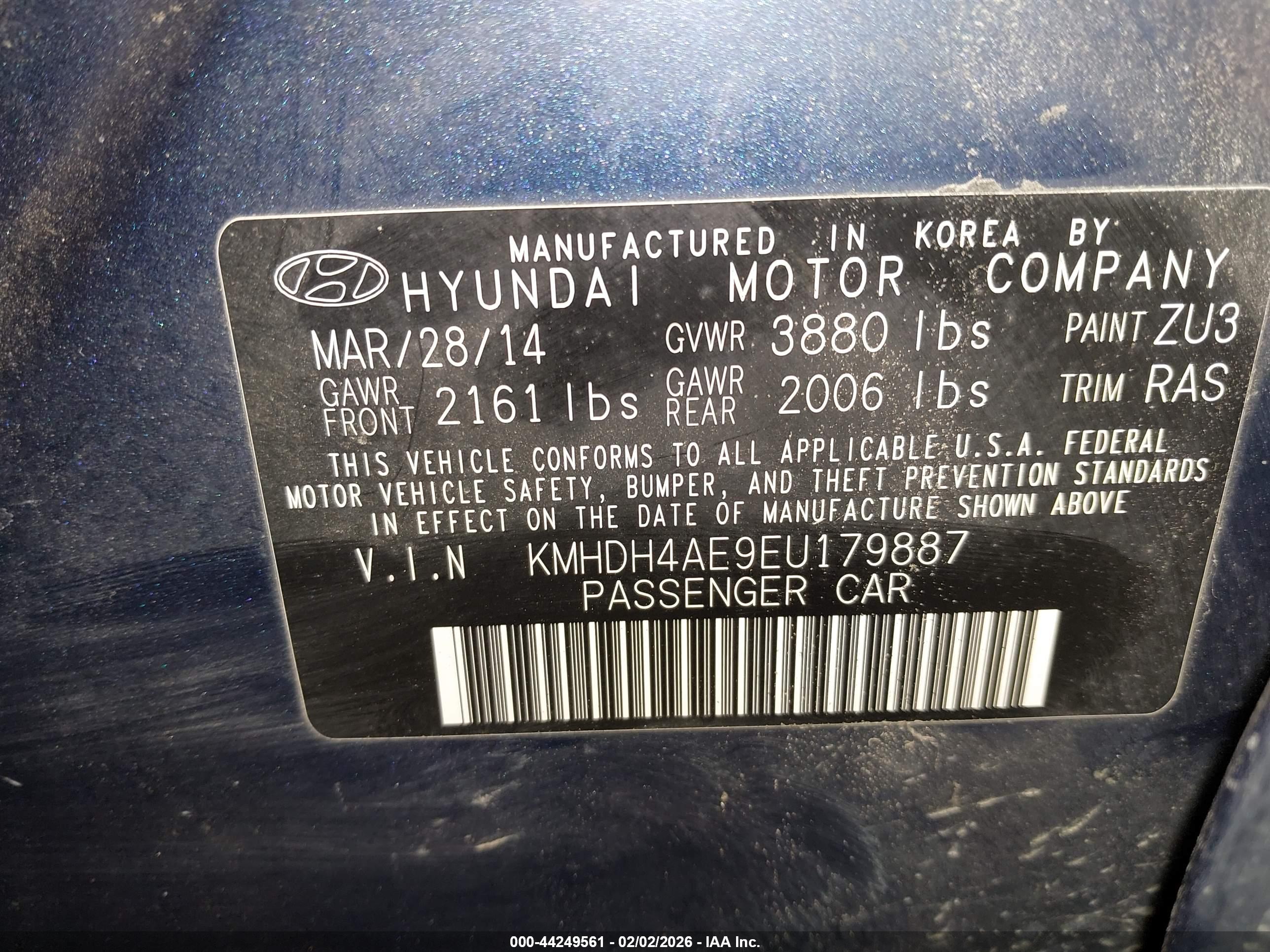 HYUNDAI ELANTRA image 9
