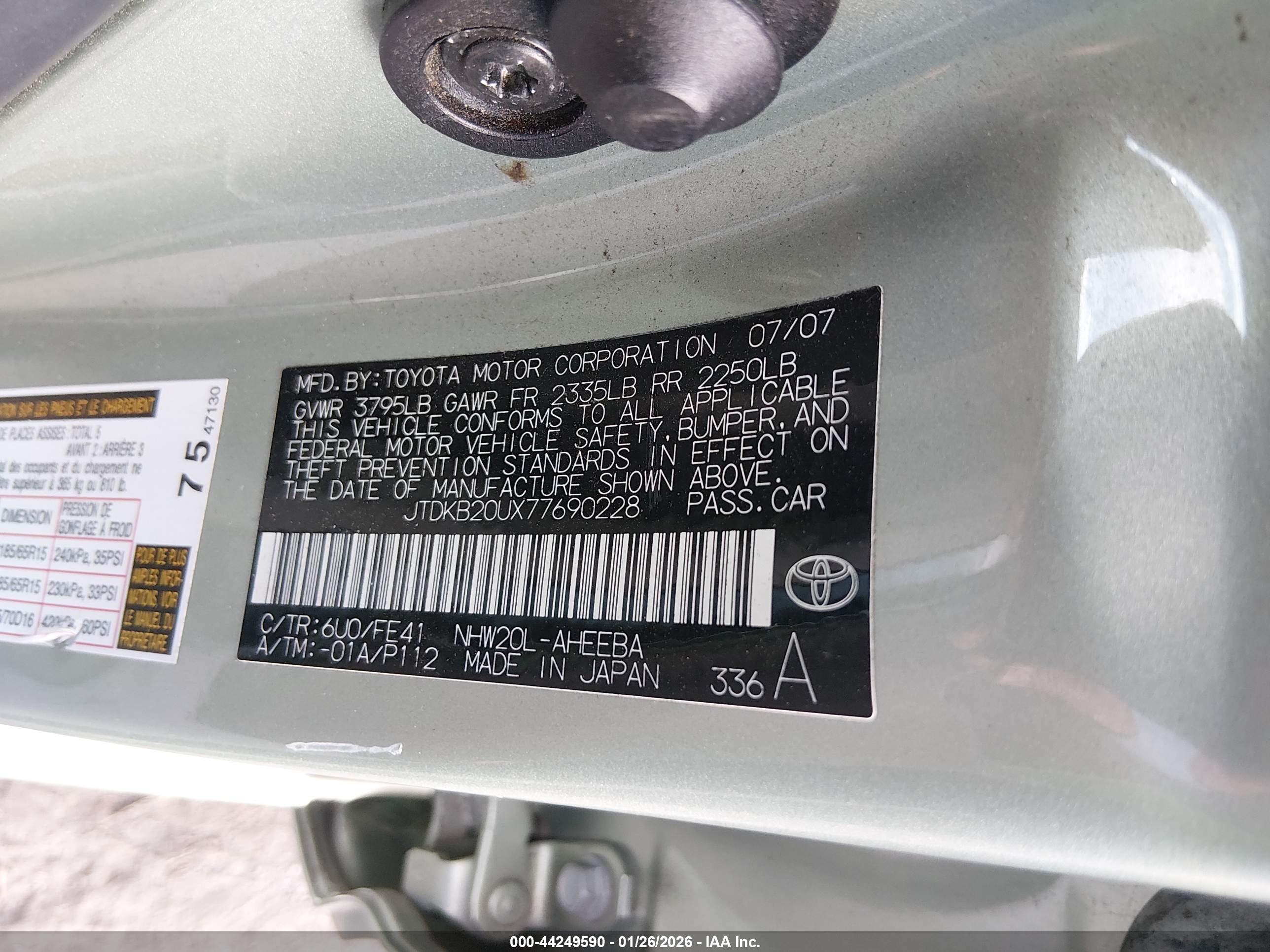 TOYOTA PRIUS image 9