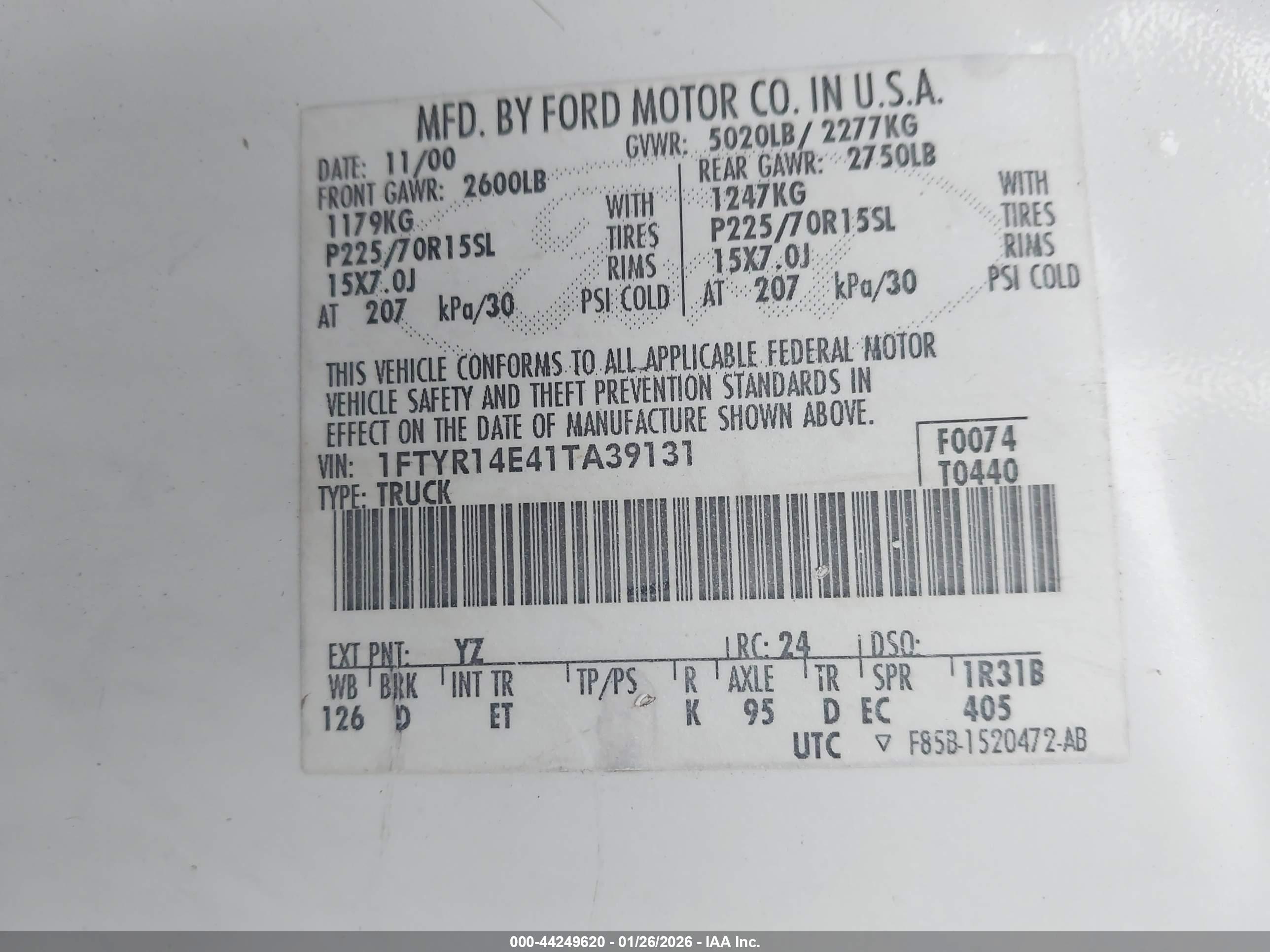 FORD RANGER image 9