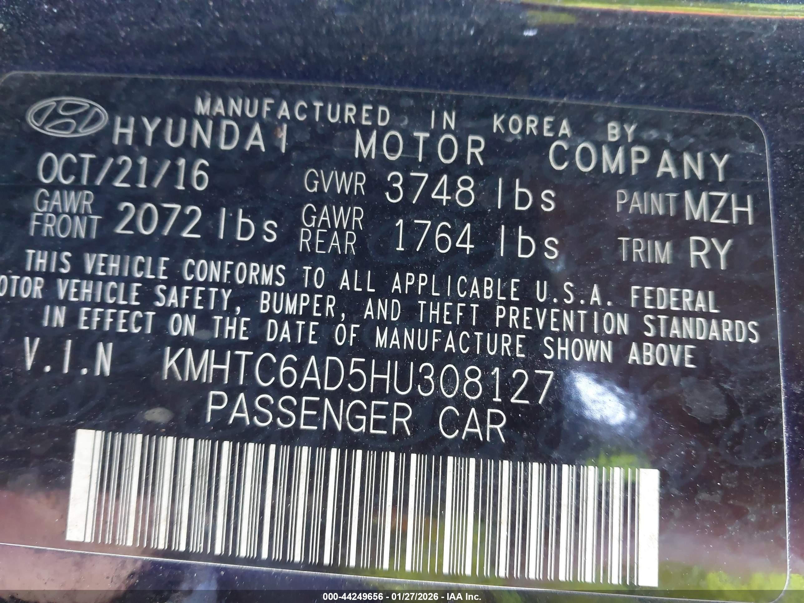 HYUNDAI VELOSTER image 9