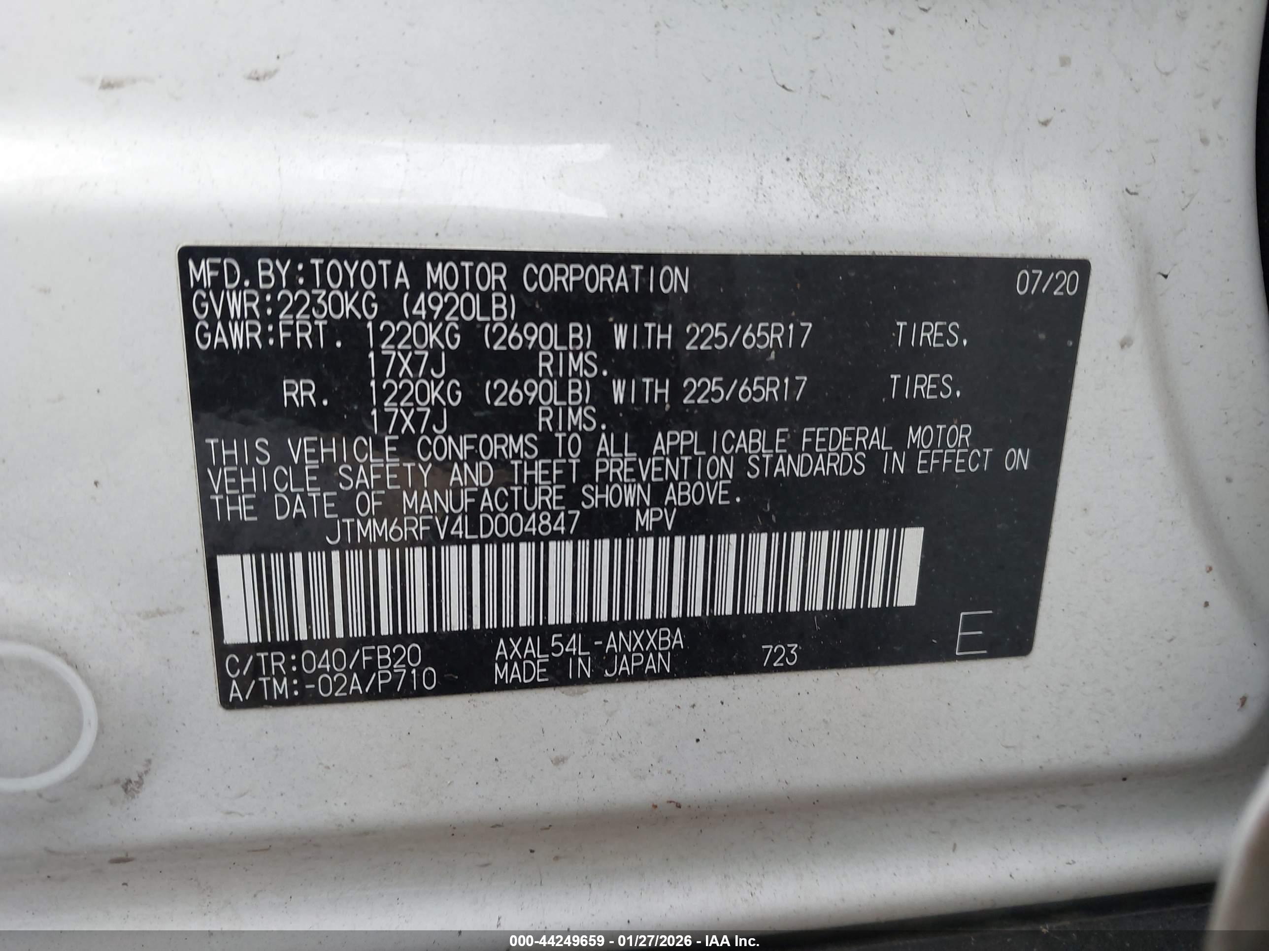 TOYOTA RAV4 image 9