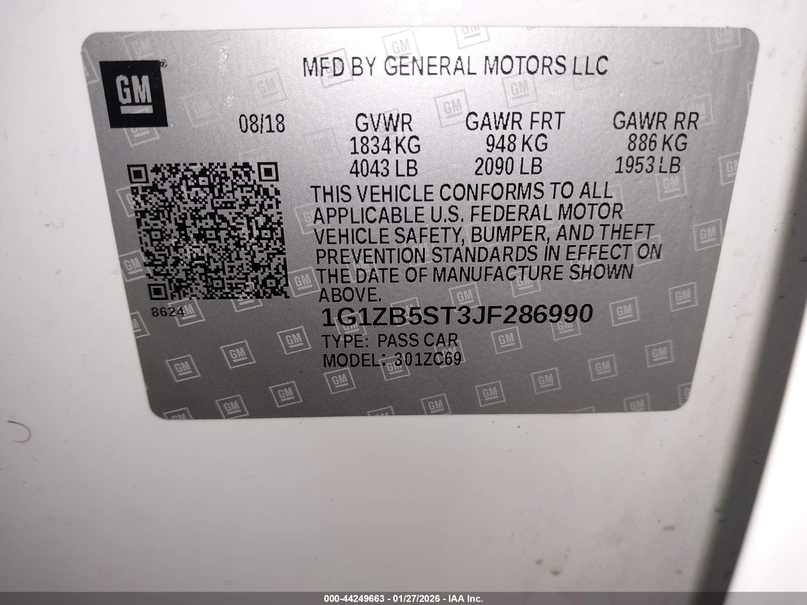 CHEVROLET MALIBU image 9