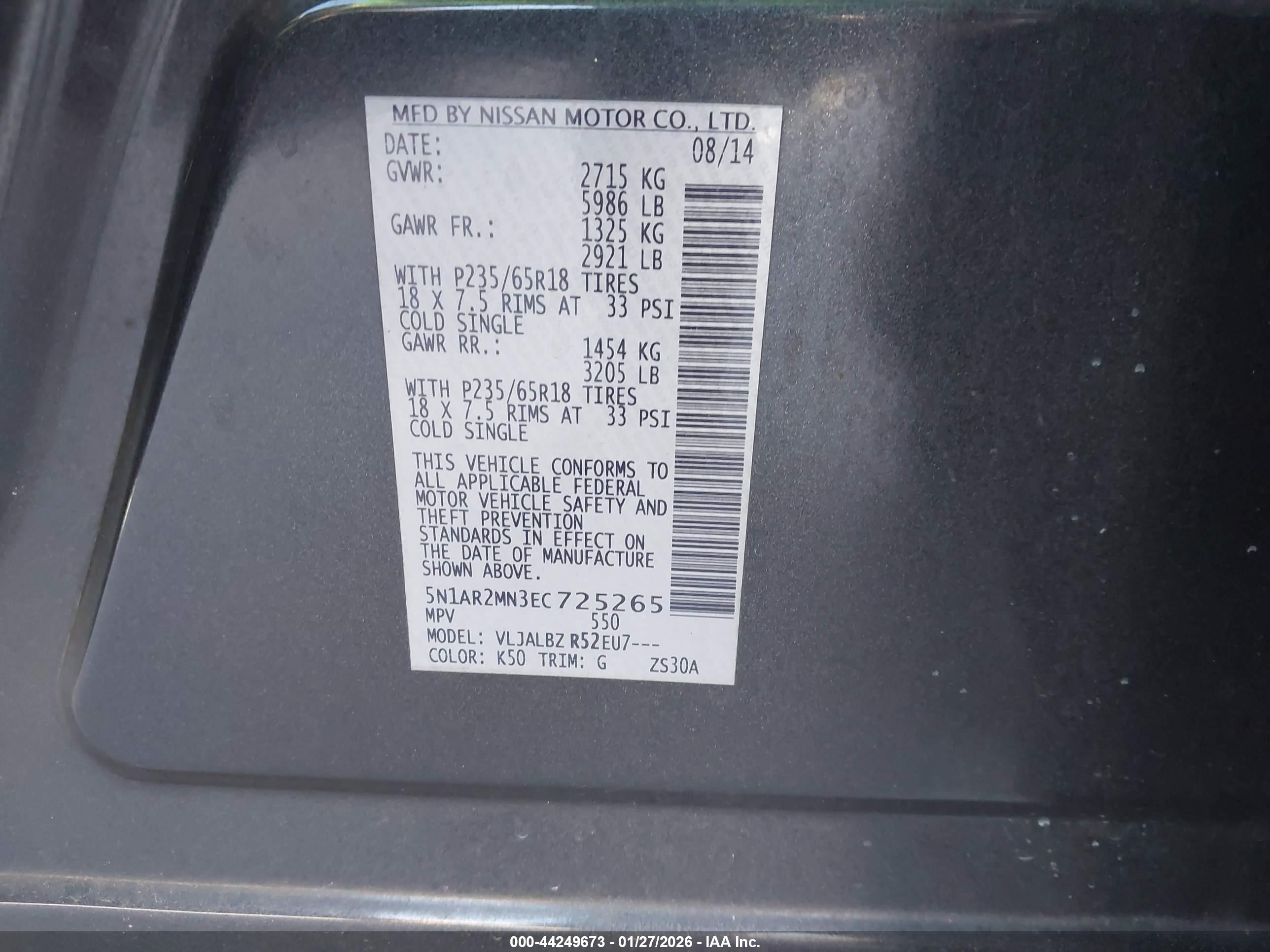 NISSAN PATHFINDER image 9