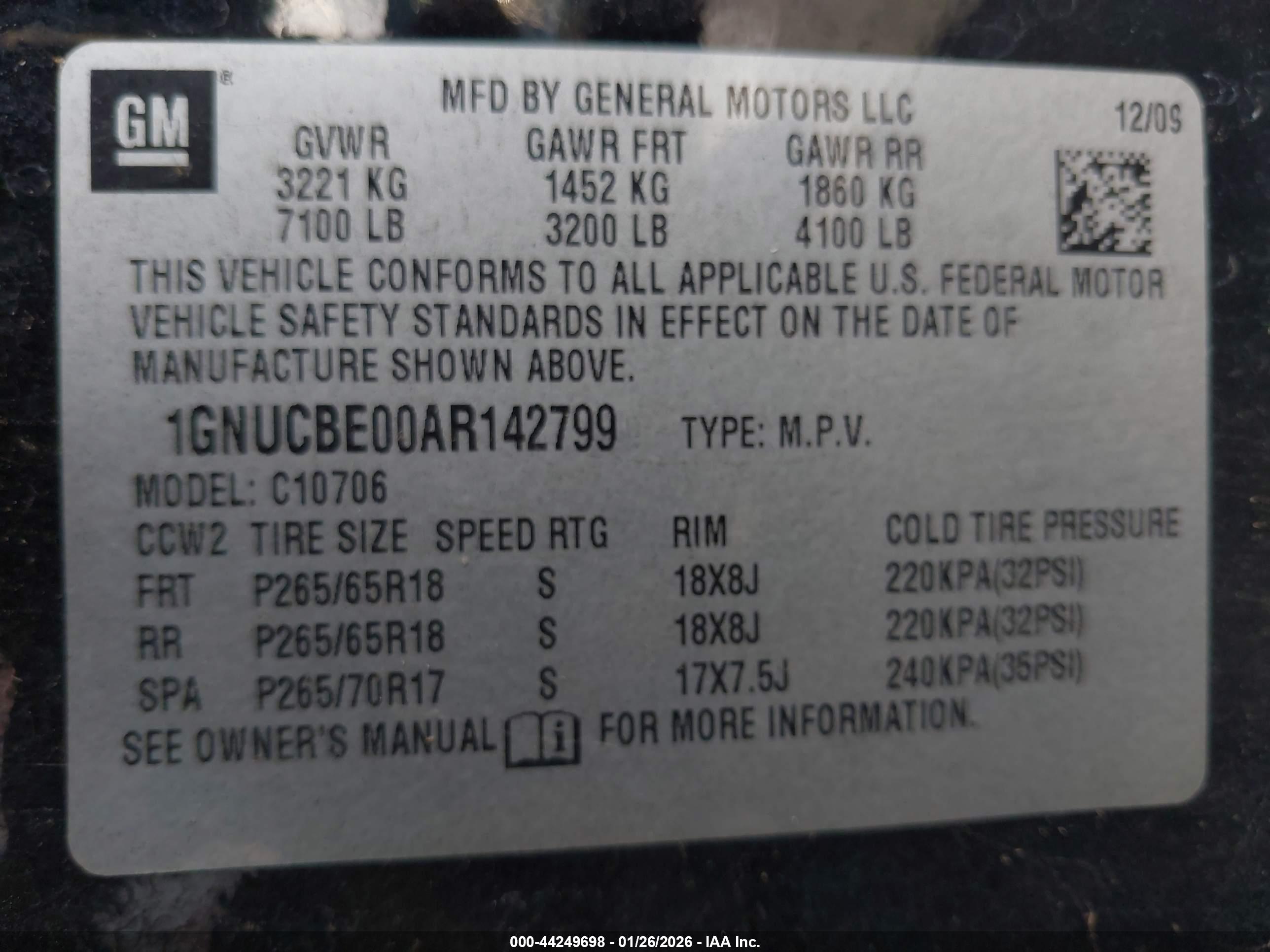CHEVROLET TAHOE image 9