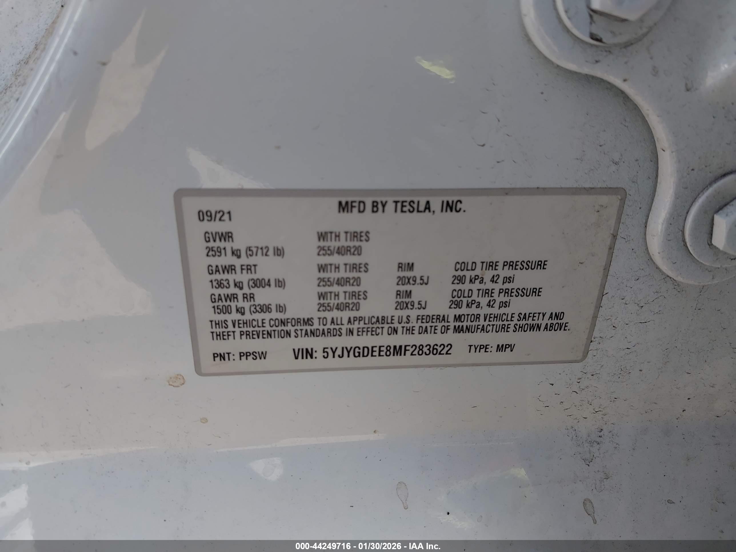 TESLA MODEL image 9