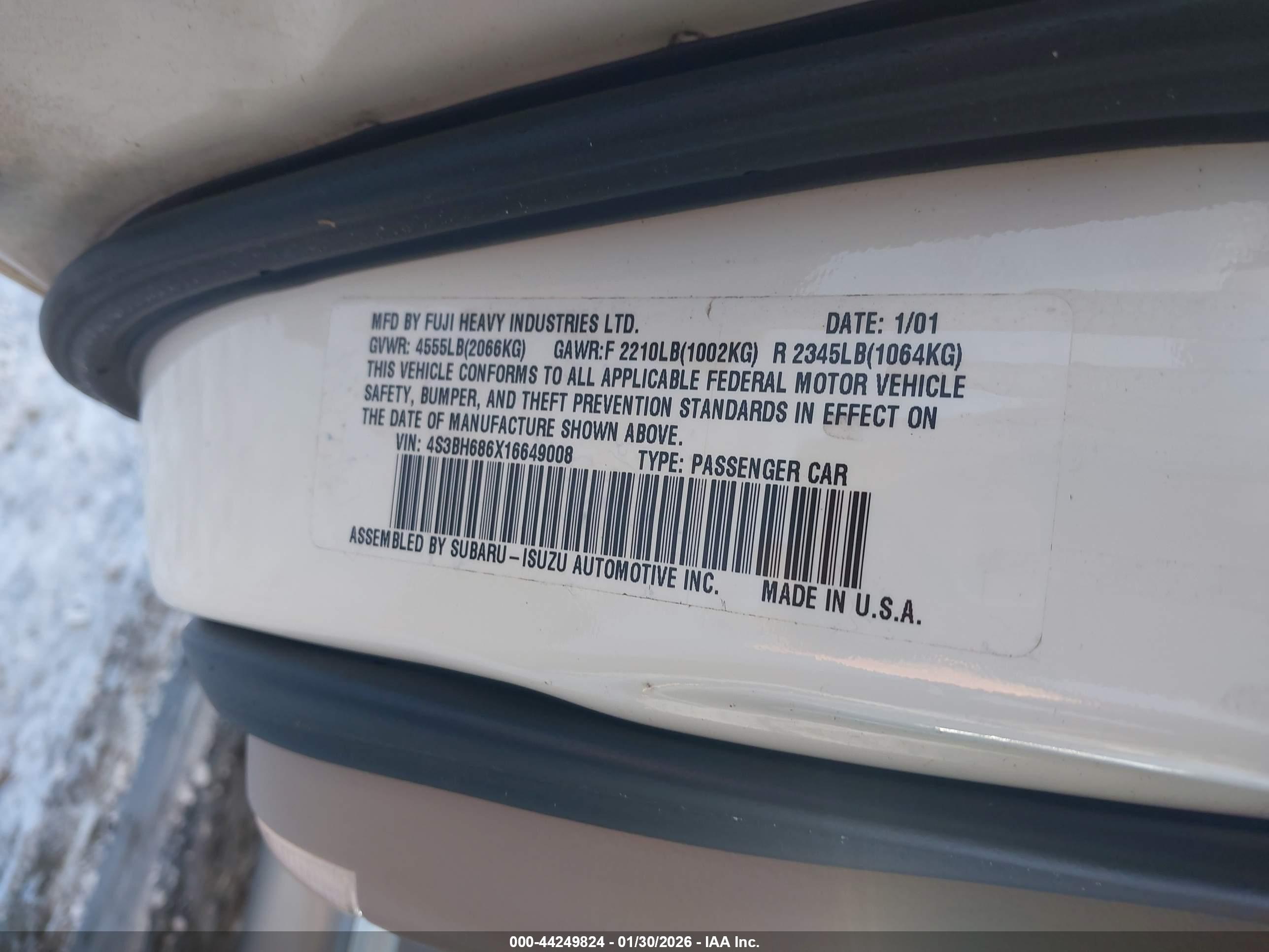 SUBARU OUTBACK image 9