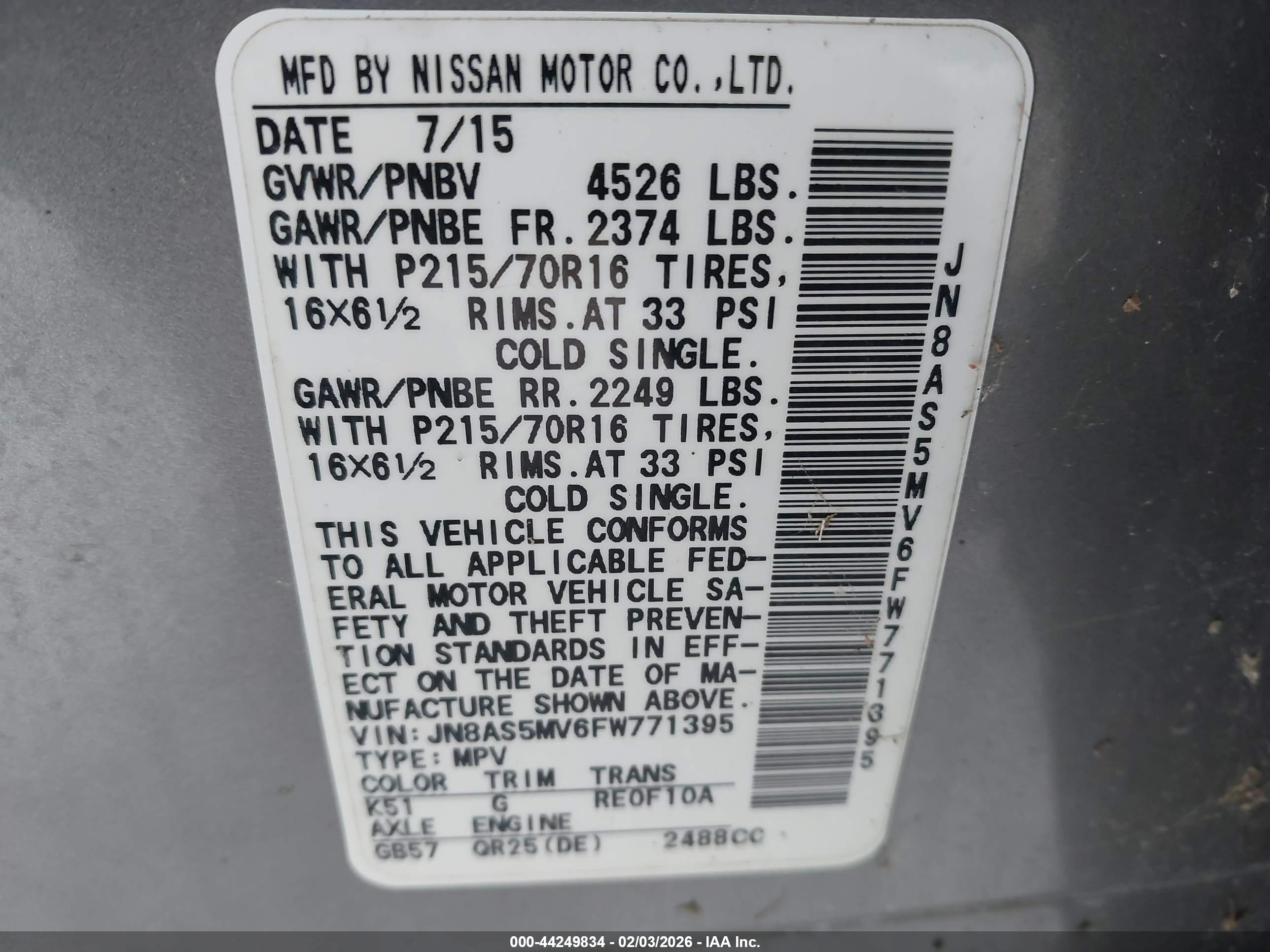 NISSAN ROGUE image 9