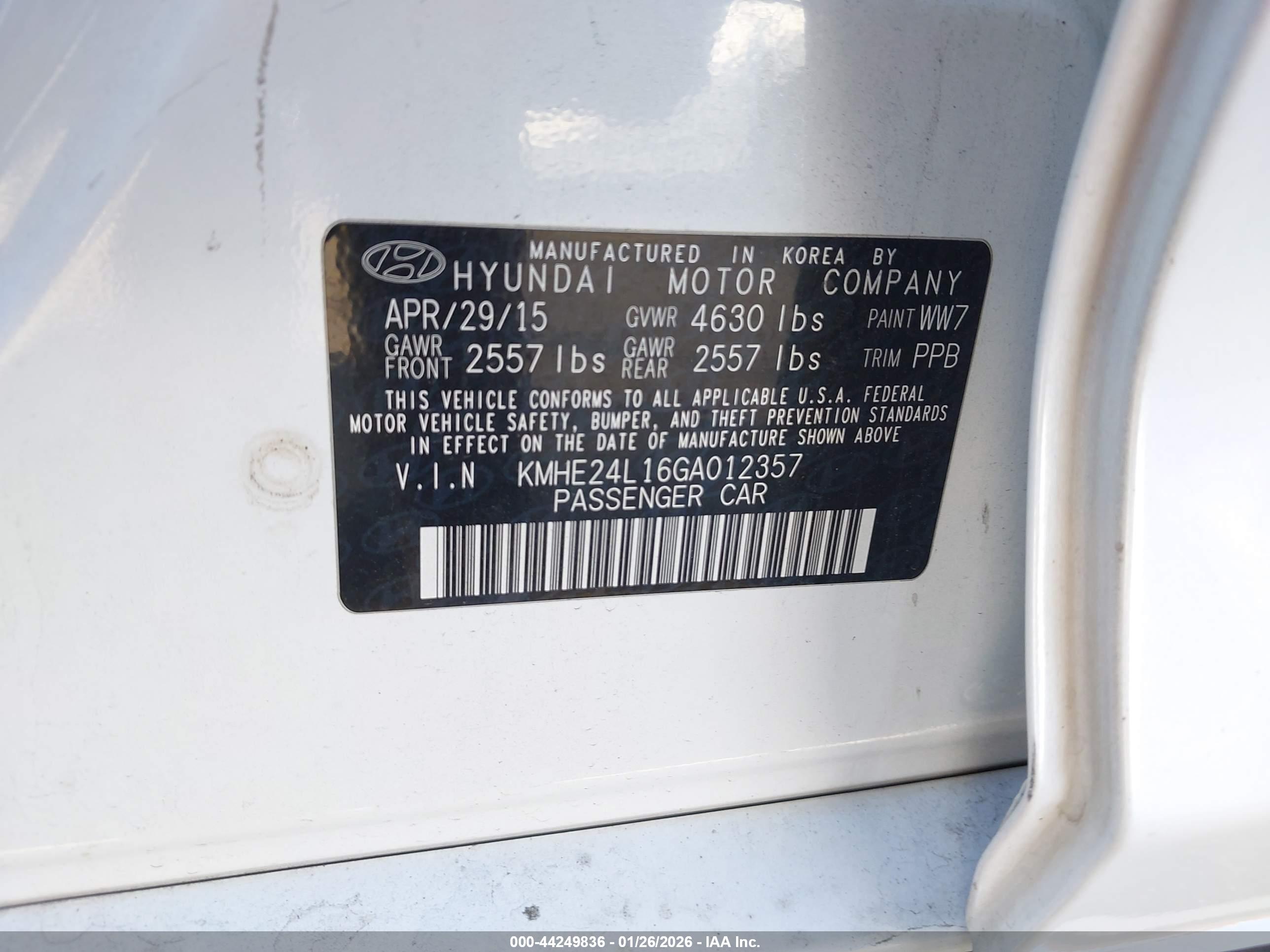 HYUNDAI SONATA image 9