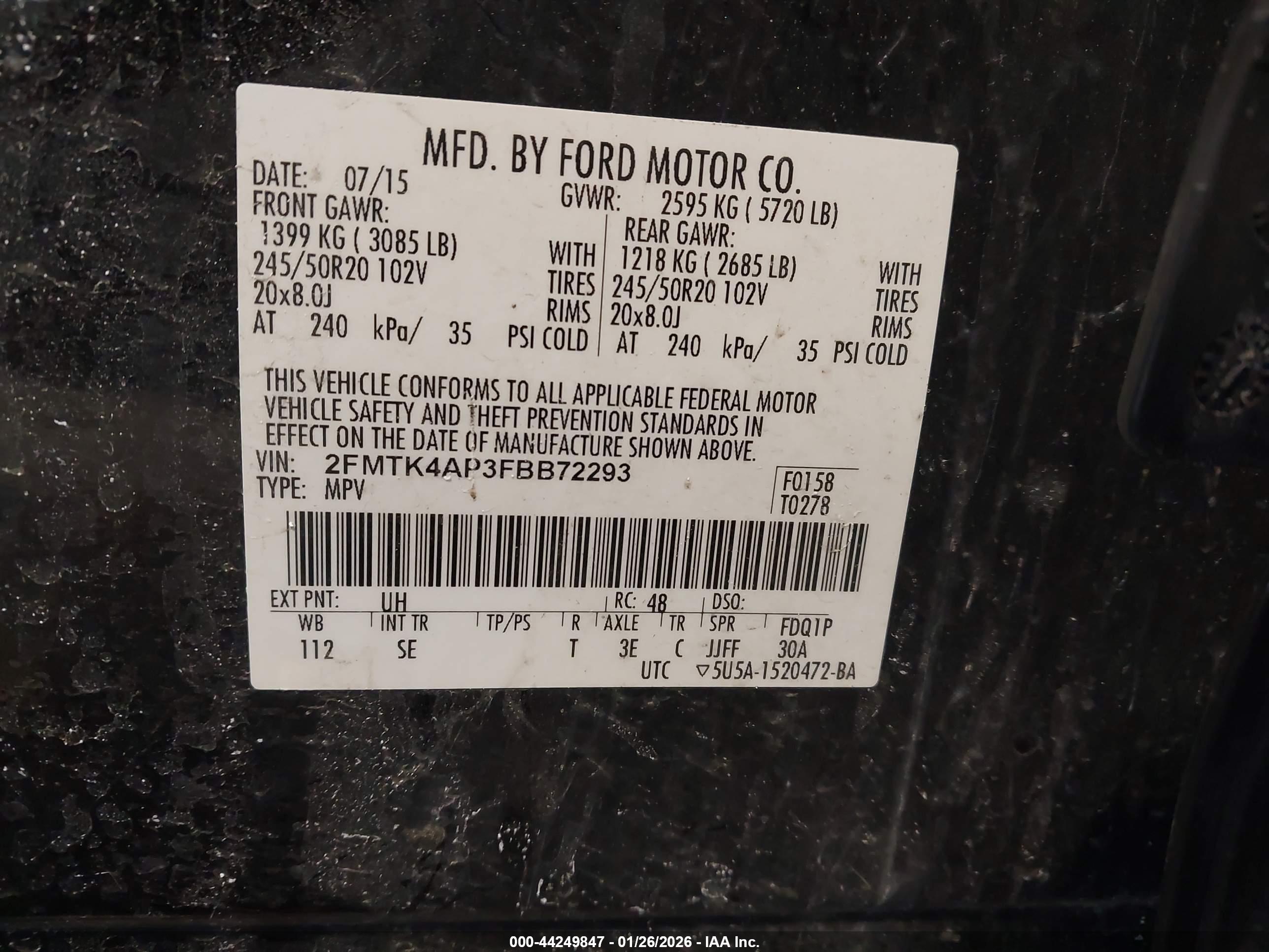 FORD EDGE image 9