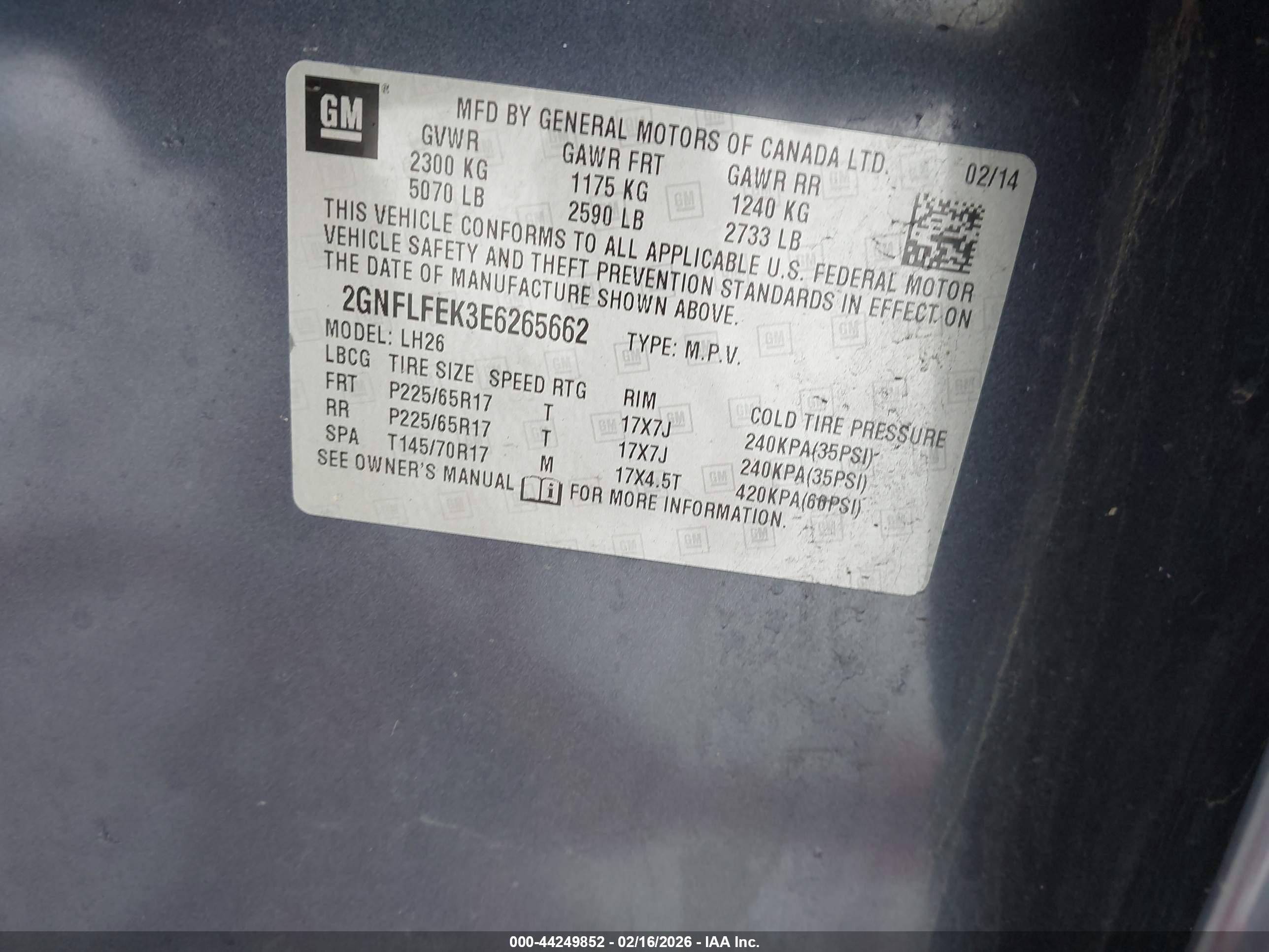 CHEVROLET EQUINOX image 9