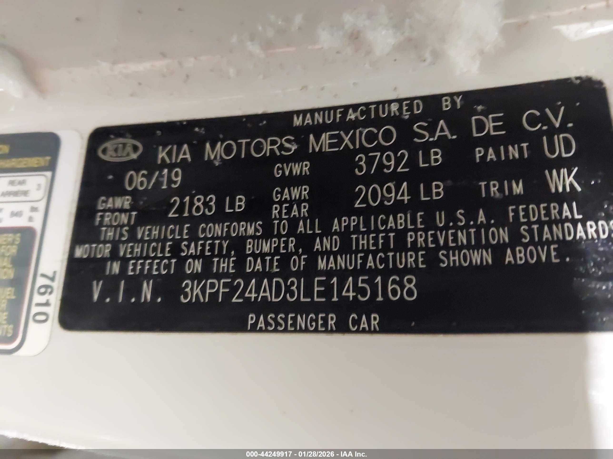 KIA FORTE image 9