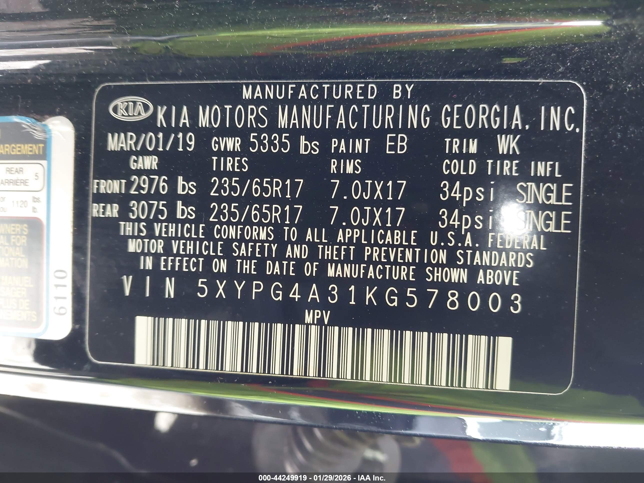 KIA SORENTO image 9