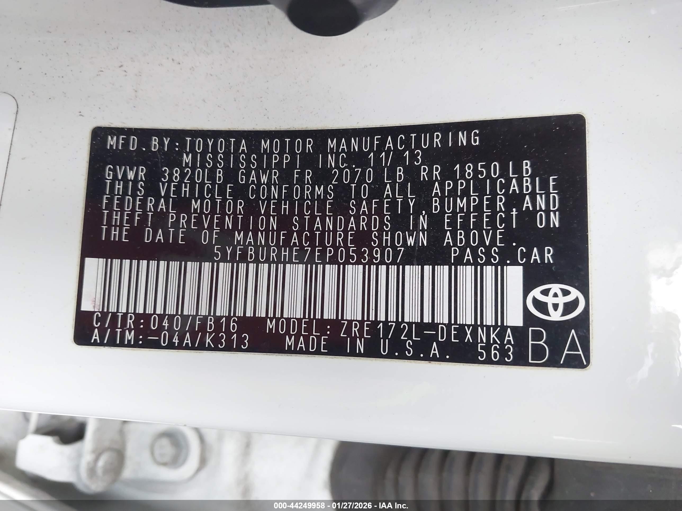TOYOTA COROLLA image 9