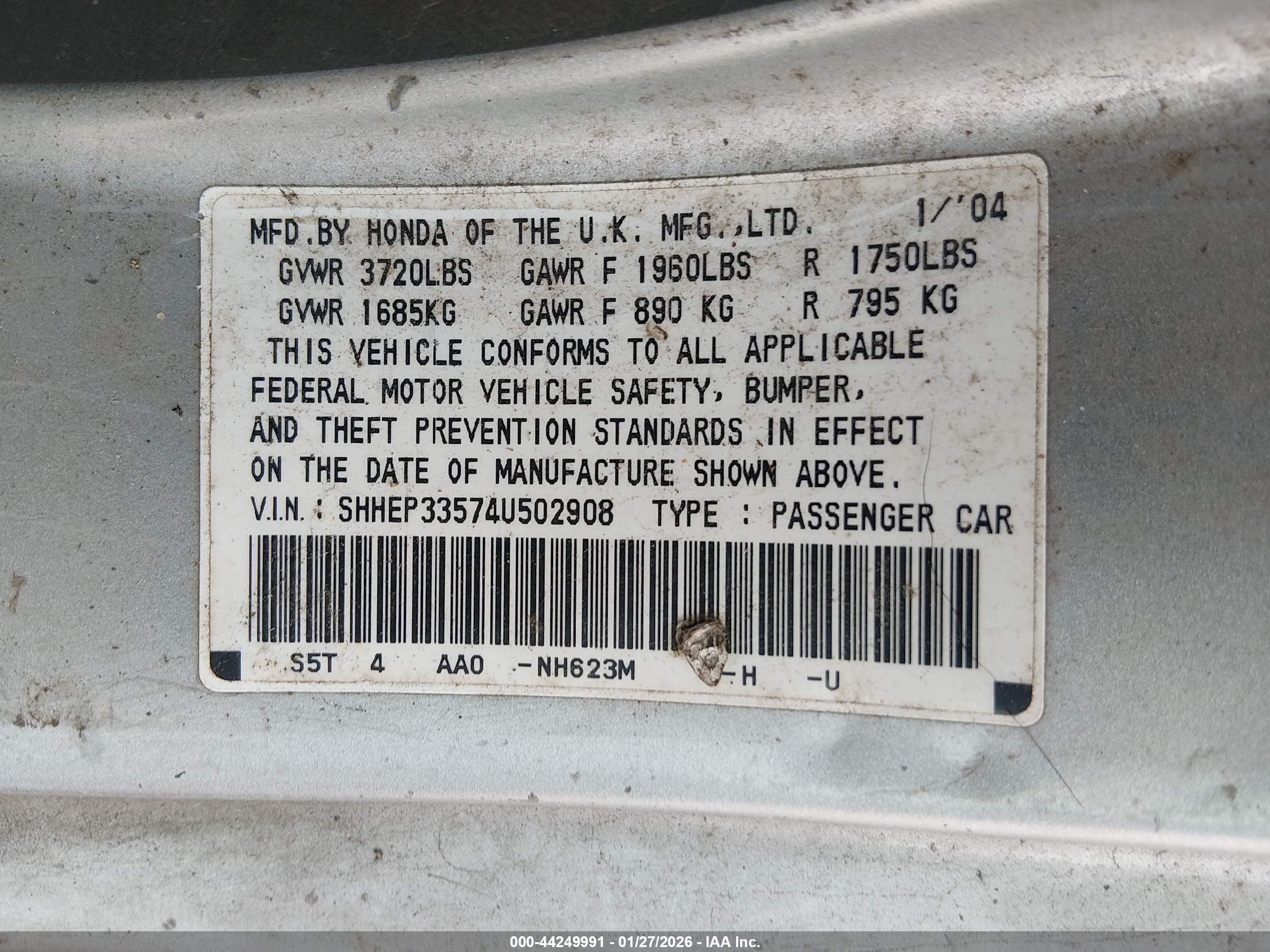 HONDA CIVIC image 9