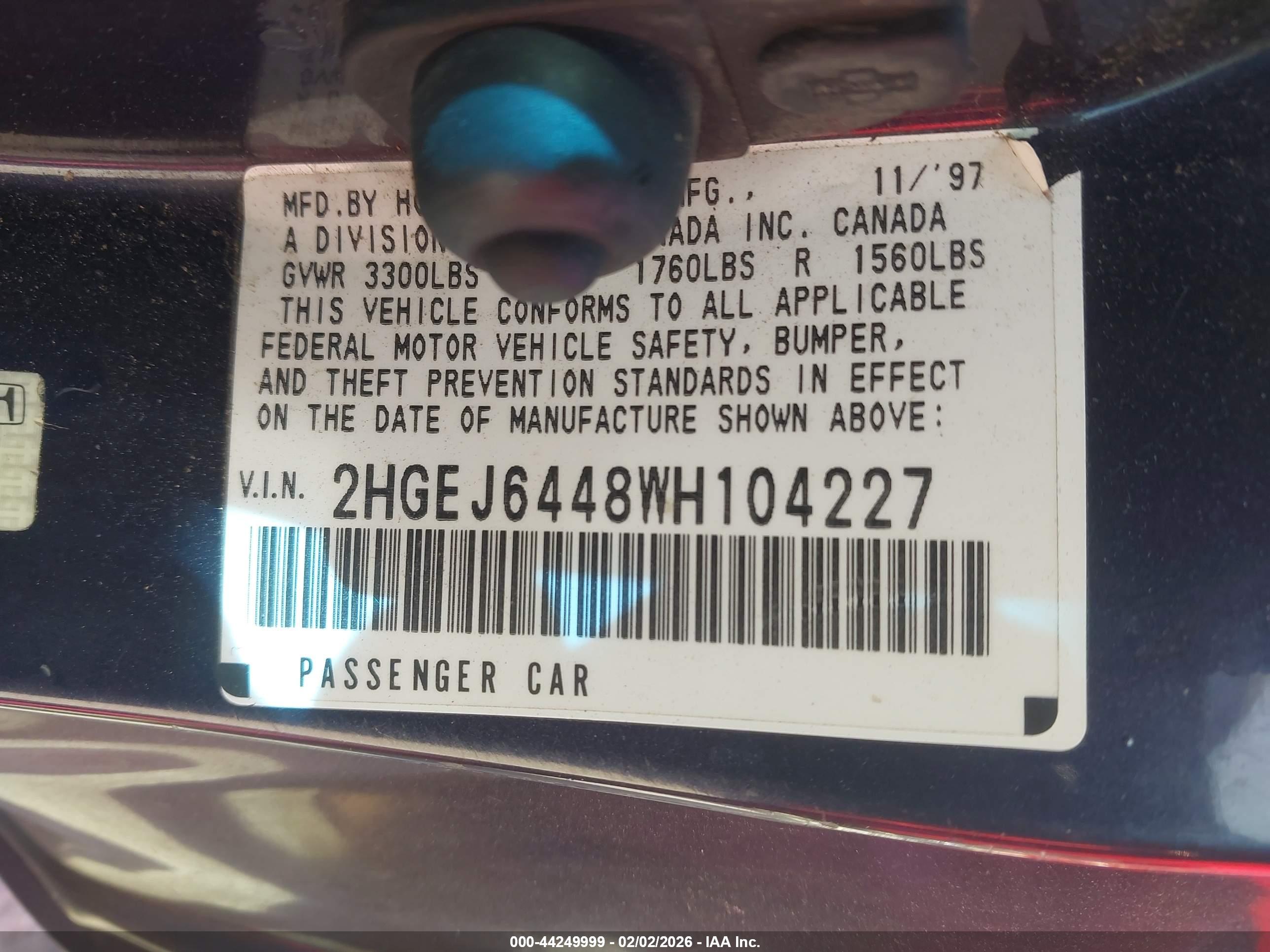 HONDA CIVIC image 9