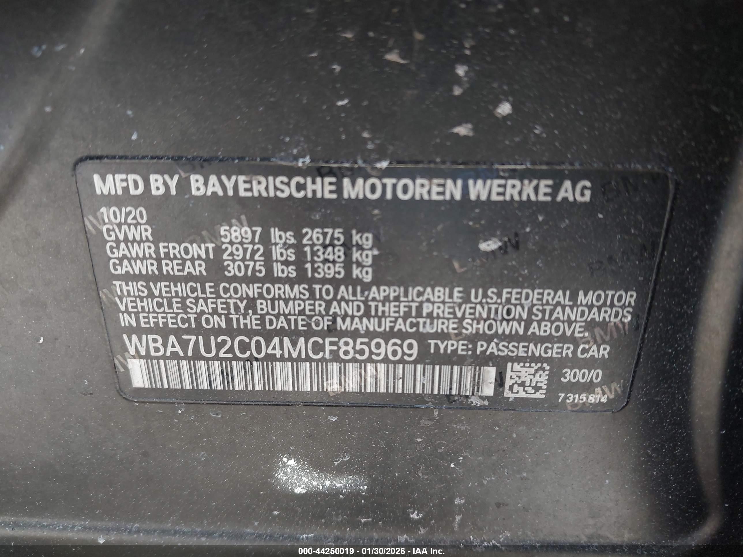 BMW 750I image 9