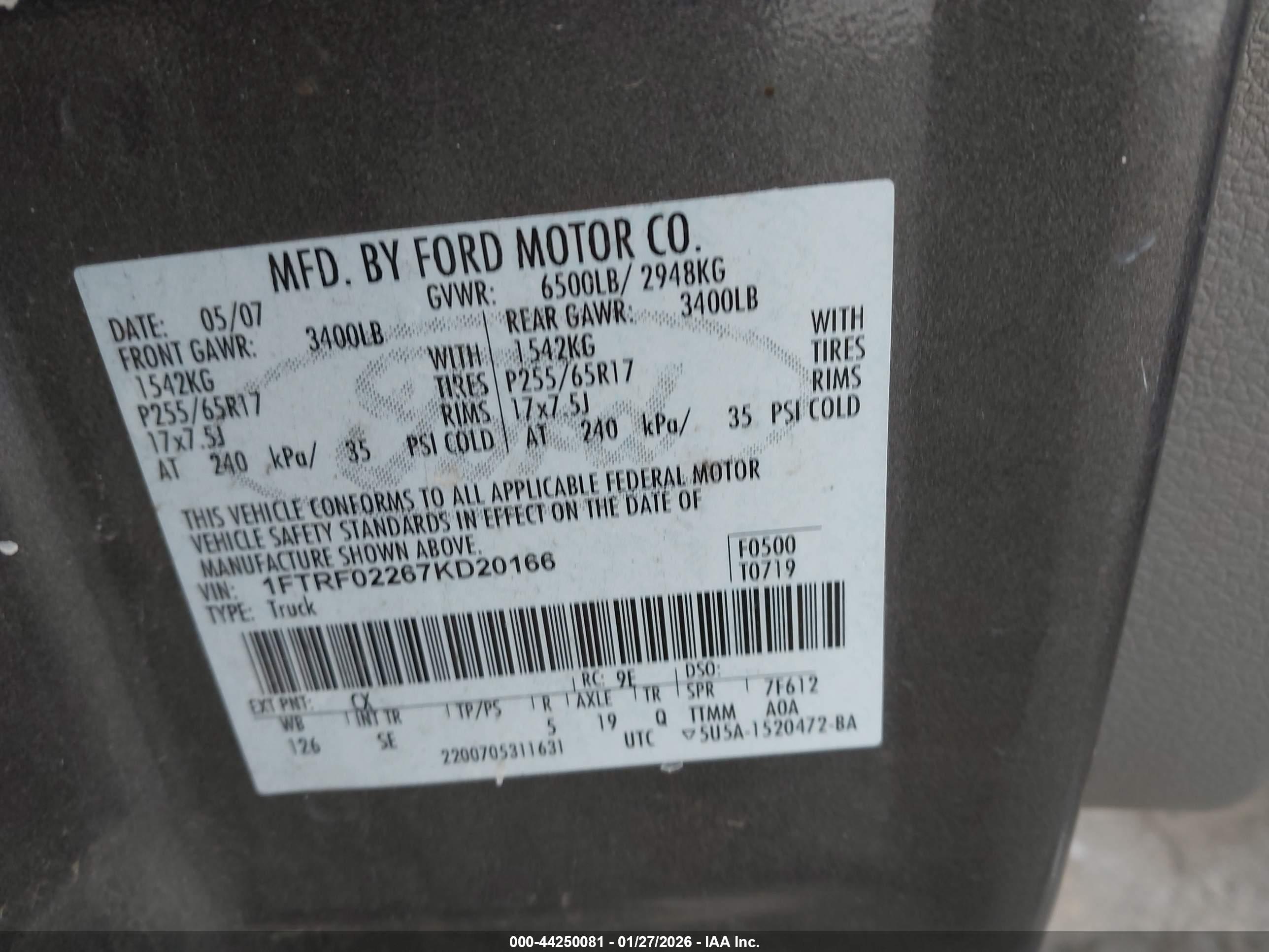 FORD F-150 image 9