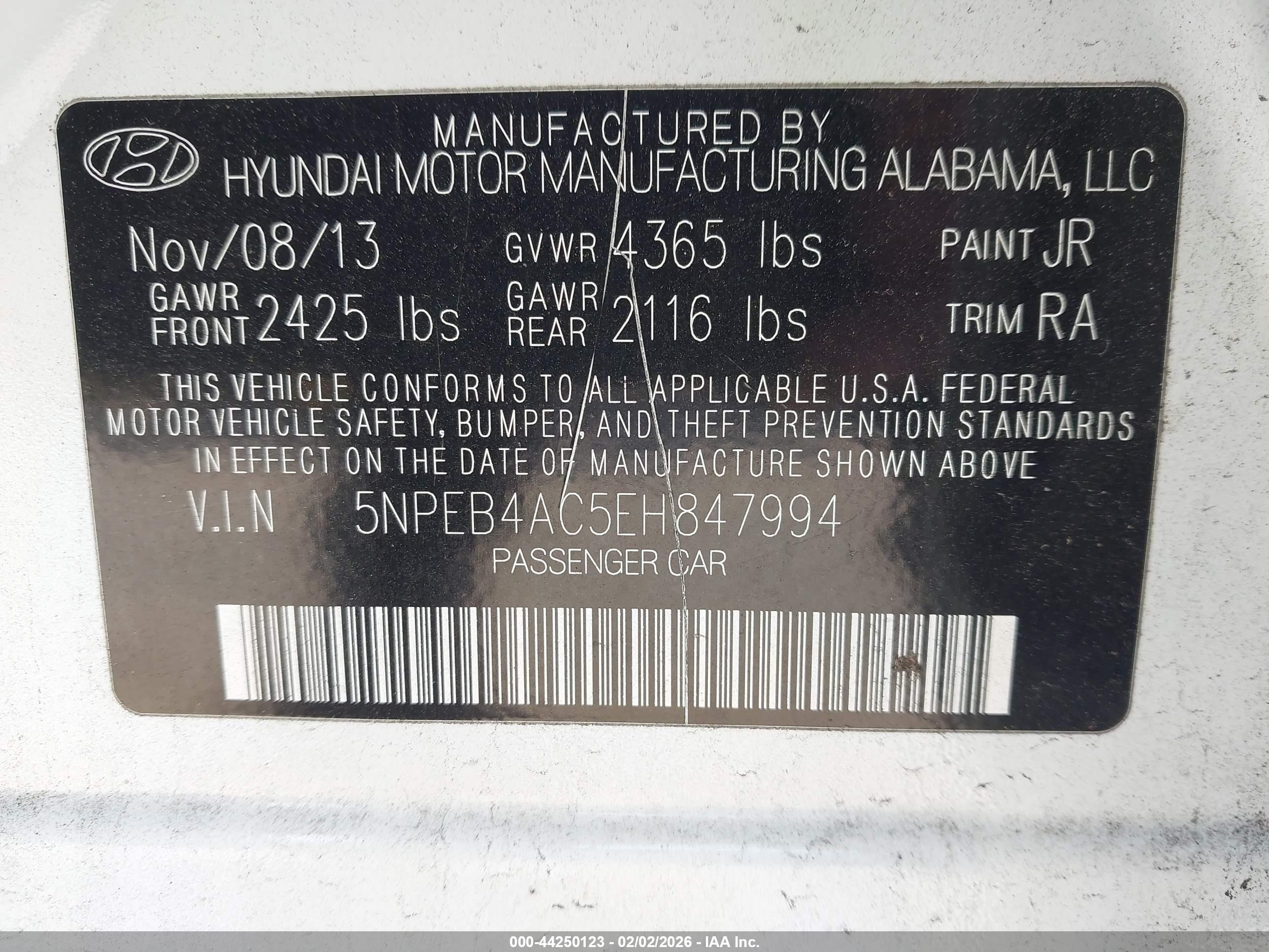 HYUNDAI SONATA image 9