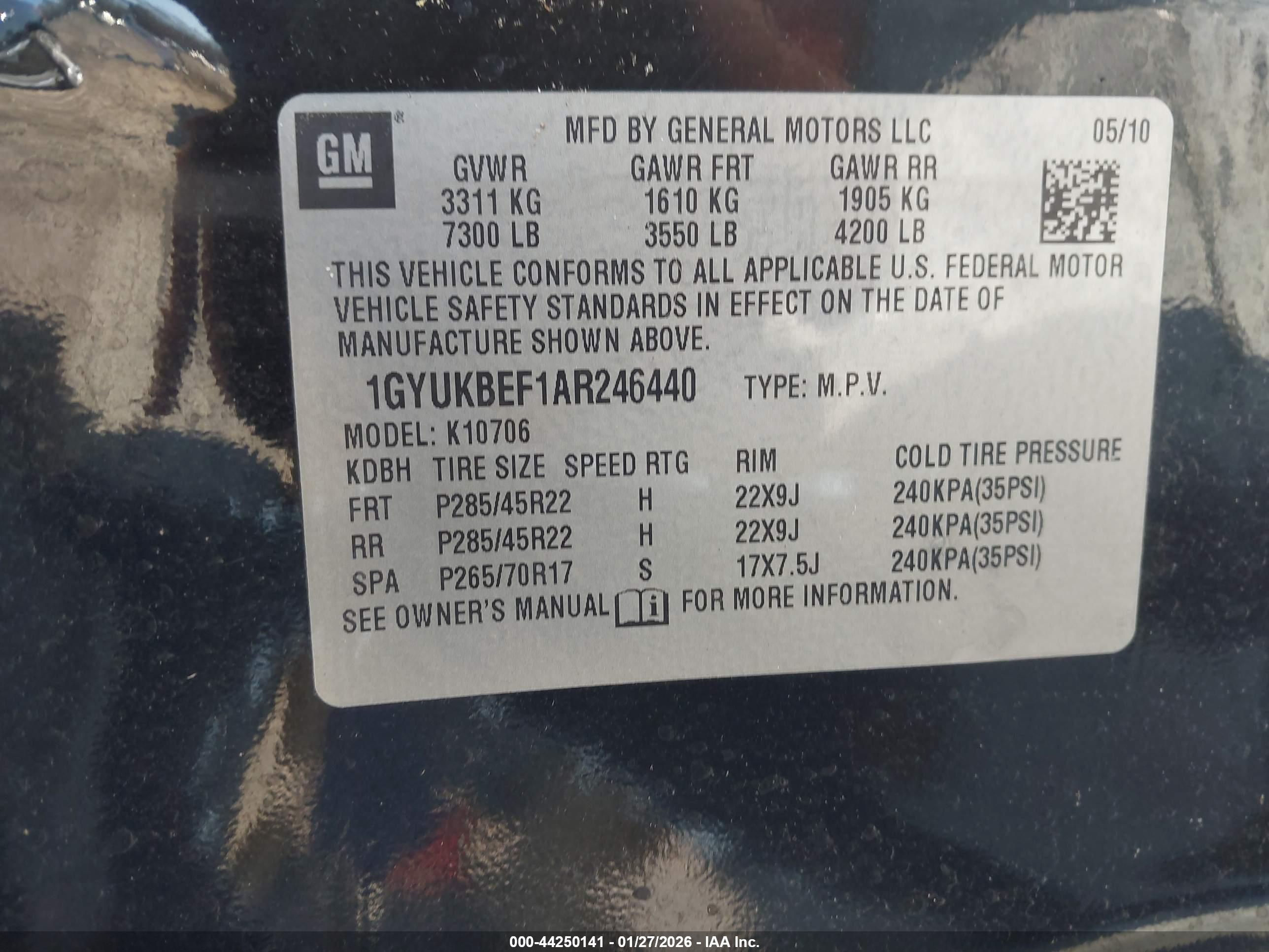 CADILLAC ESCALADE image 9