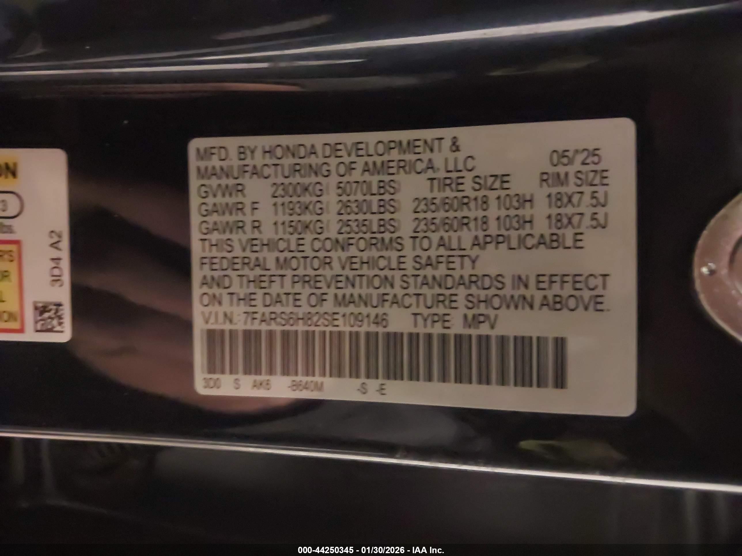 HONDA CR-V image 9