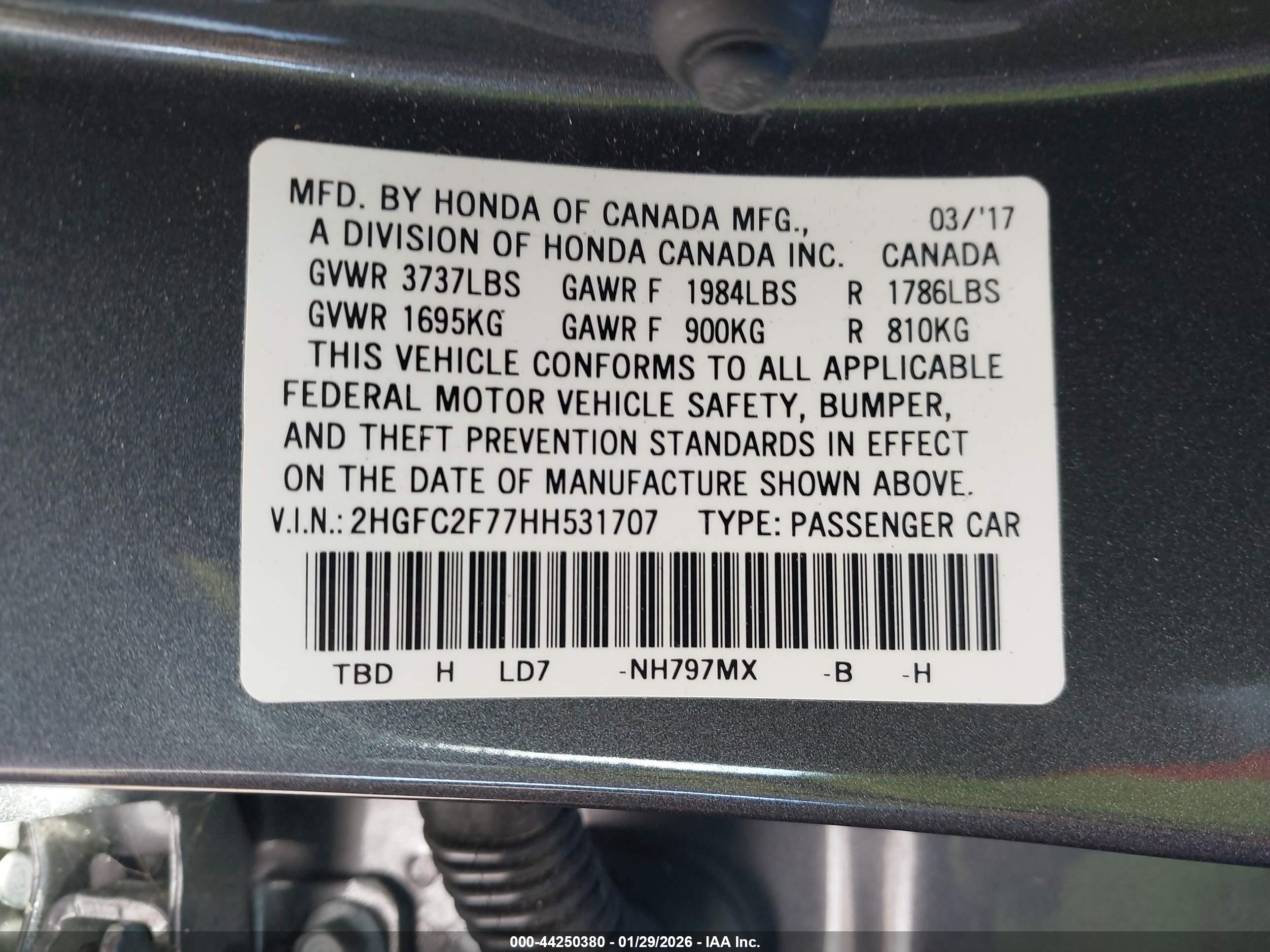 HONDA CIVIC image 9