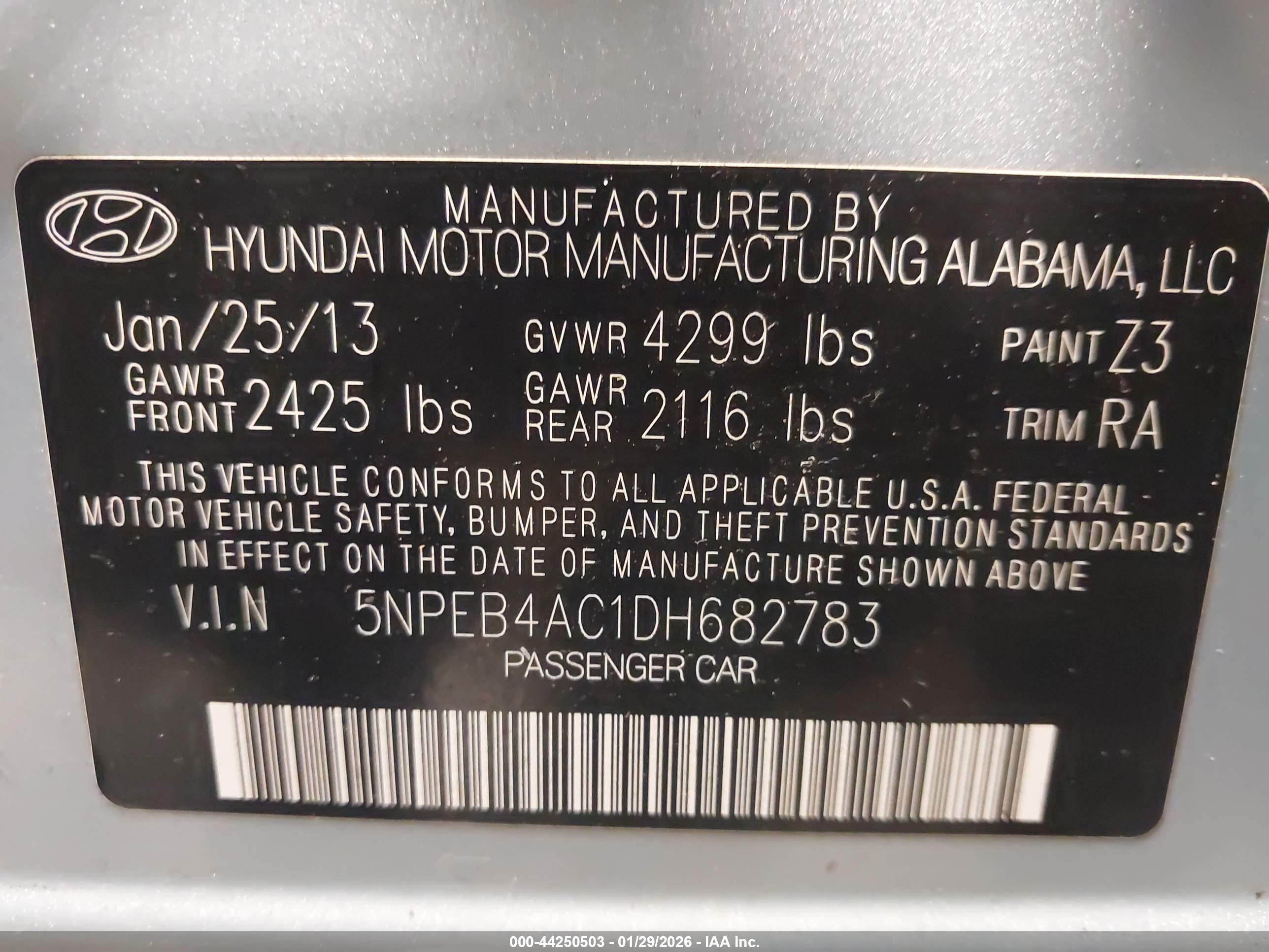 HYUNDAI SONATA image 9