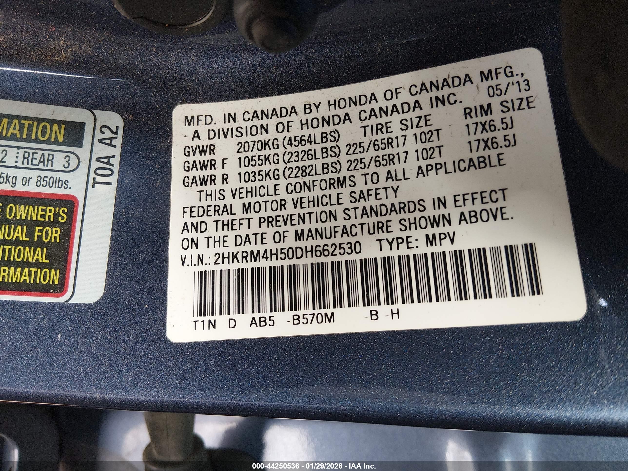 HONDA CR-V image 9