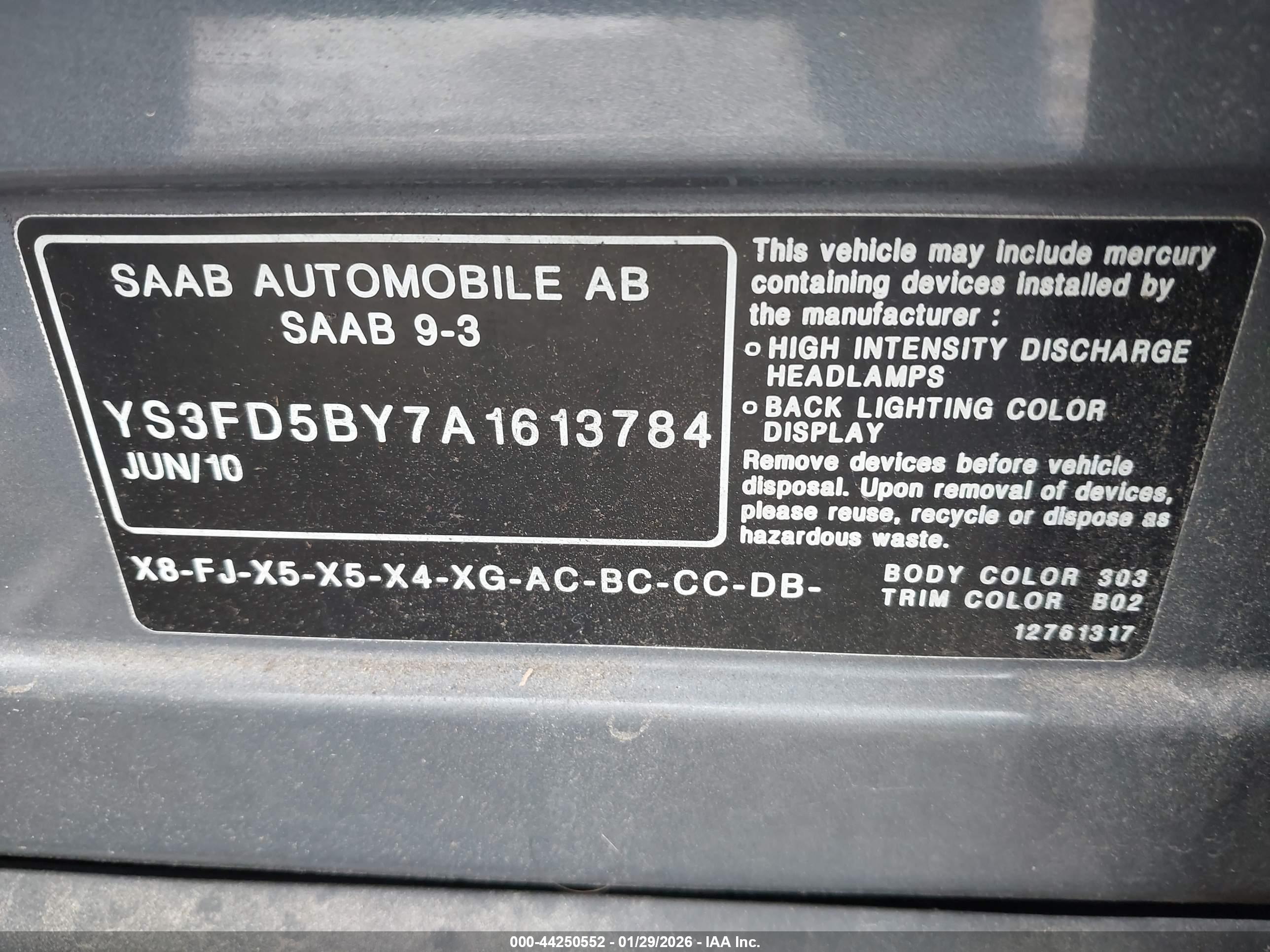 SAAB 9-3X image 9