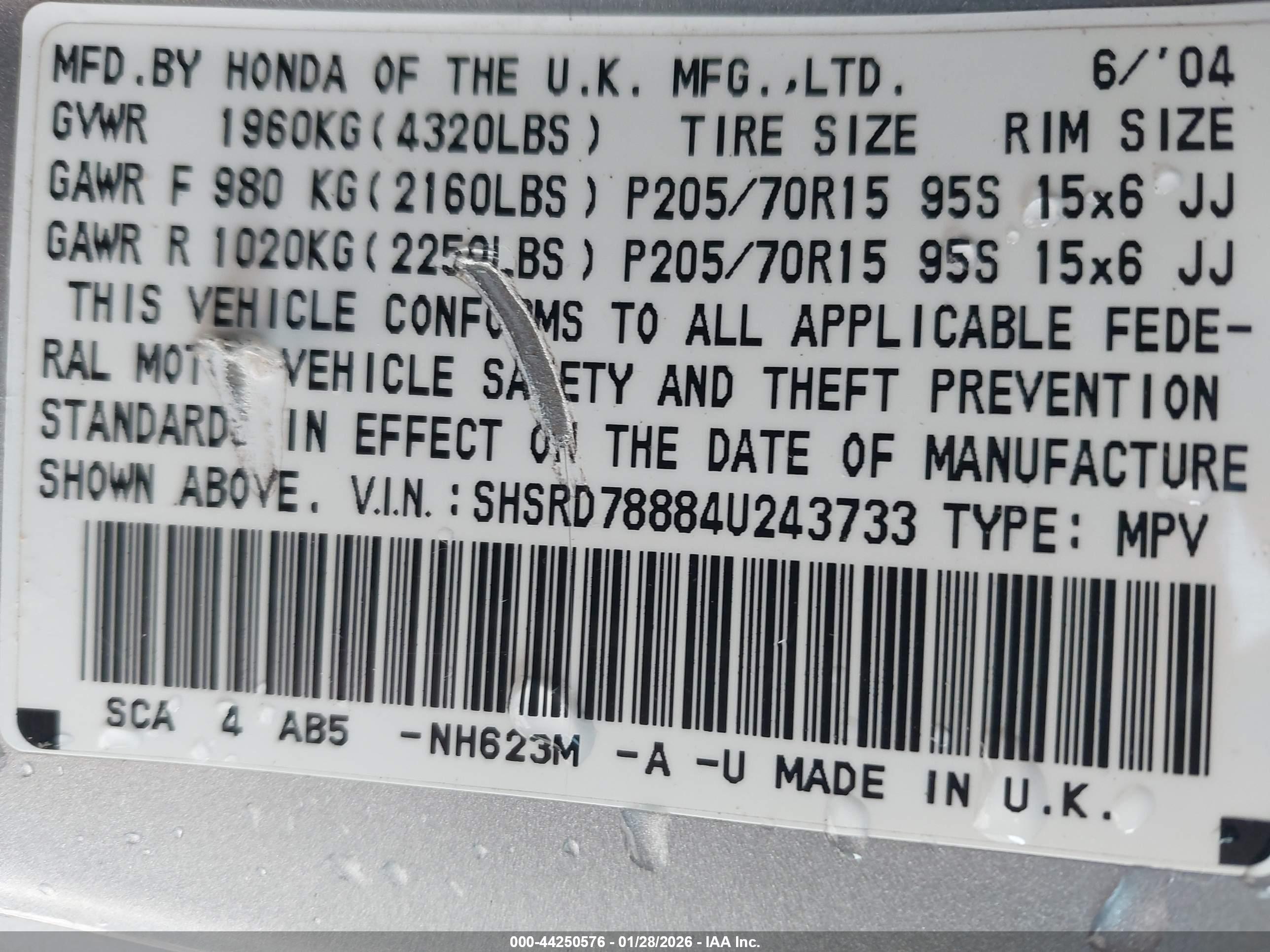 HONDA CR-V image 9