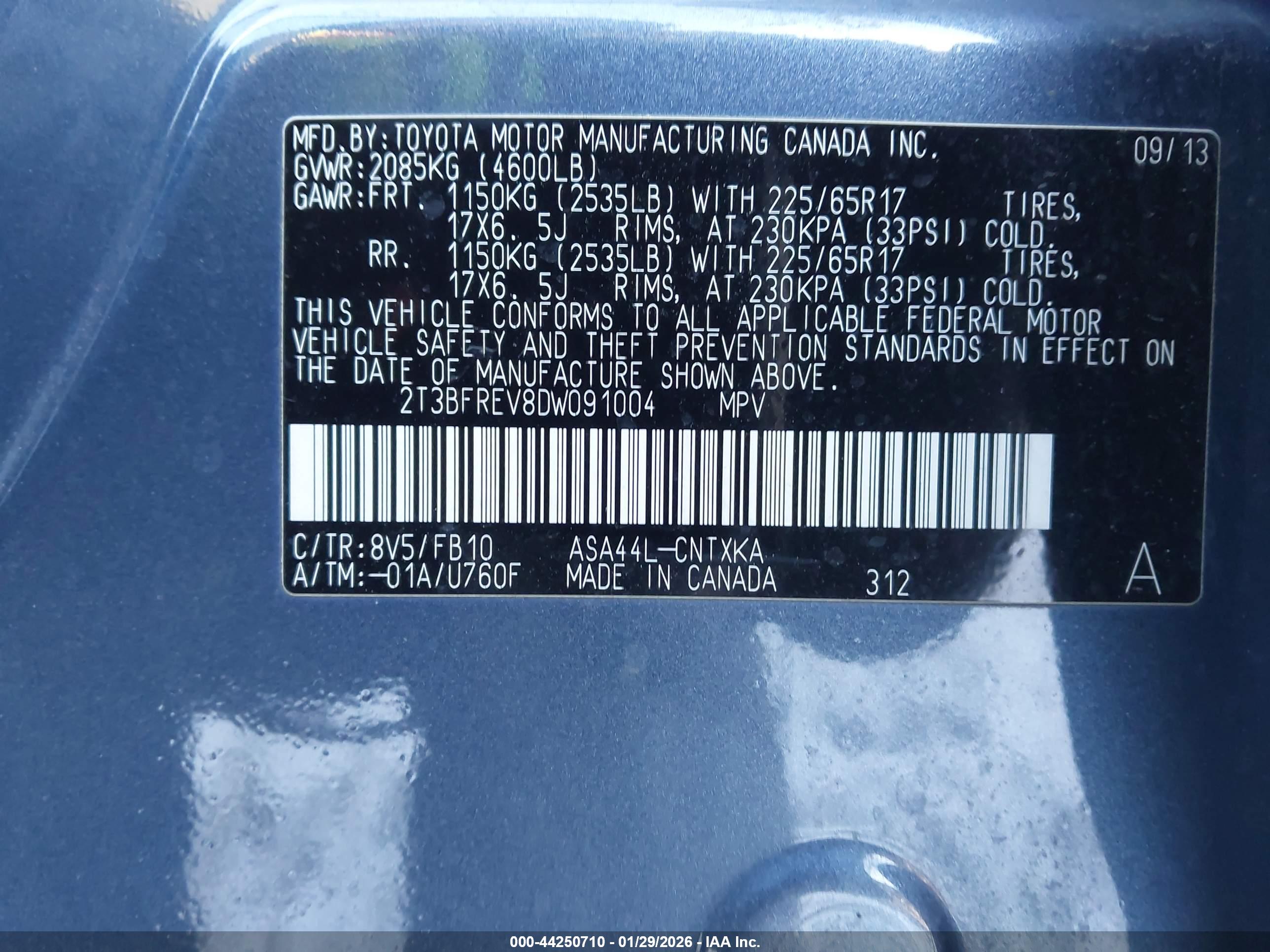 TOYOTA RAV4 image 9
