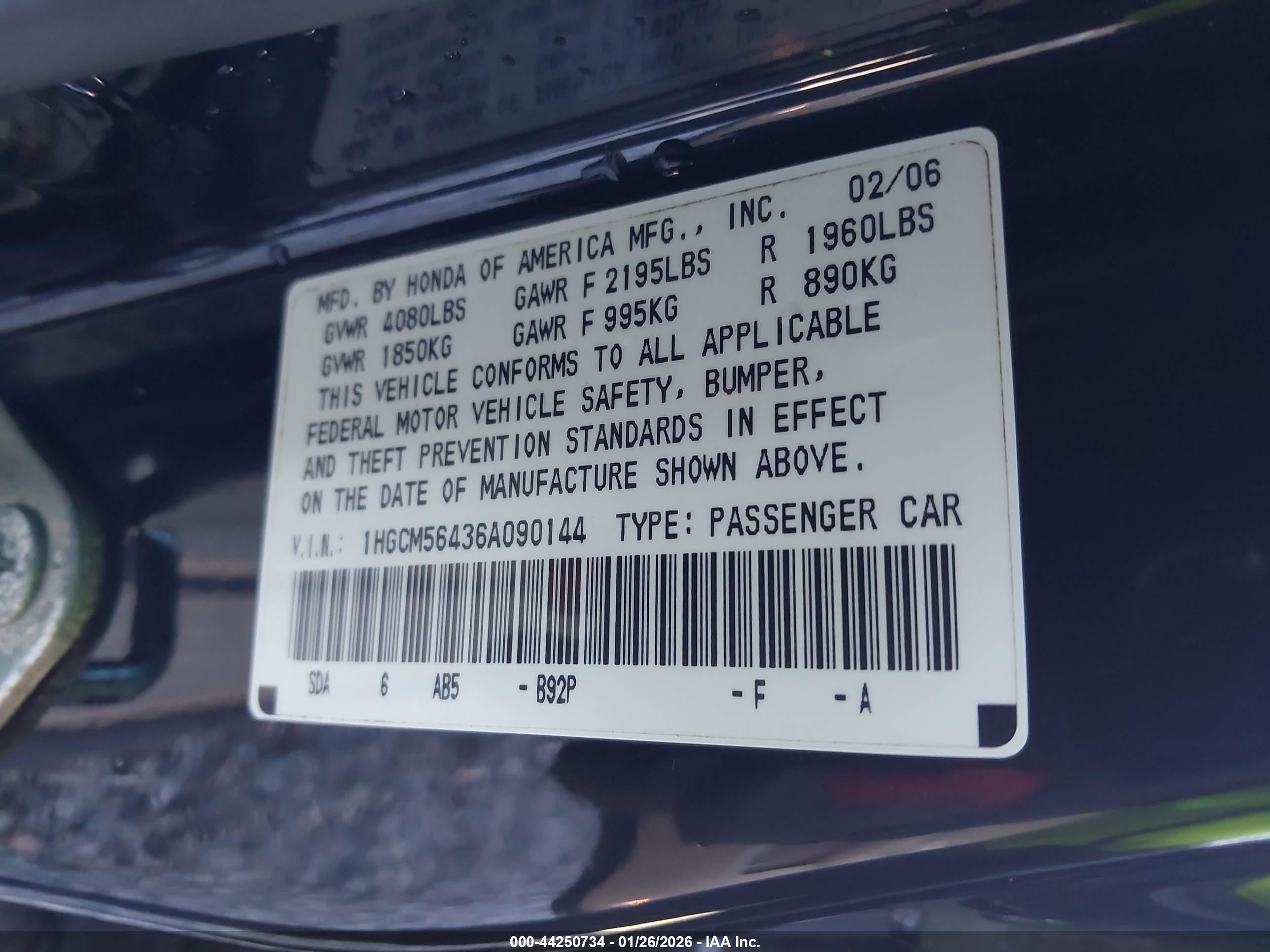 HONDA ACCORD image 9