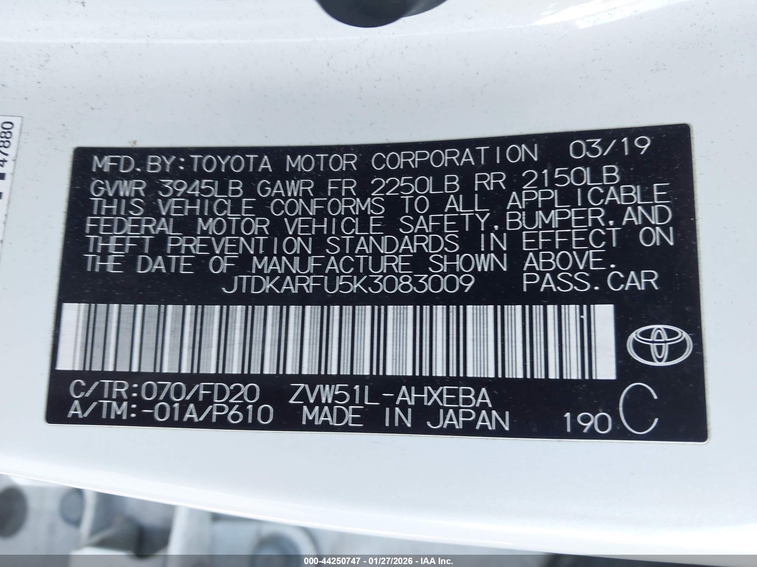 TOYOTA PRIUS image 9