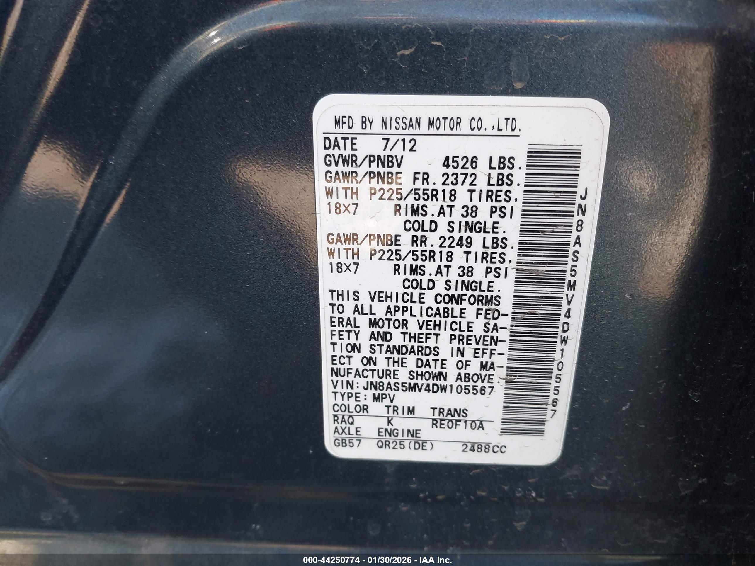 NISSAN ROGUE image 9